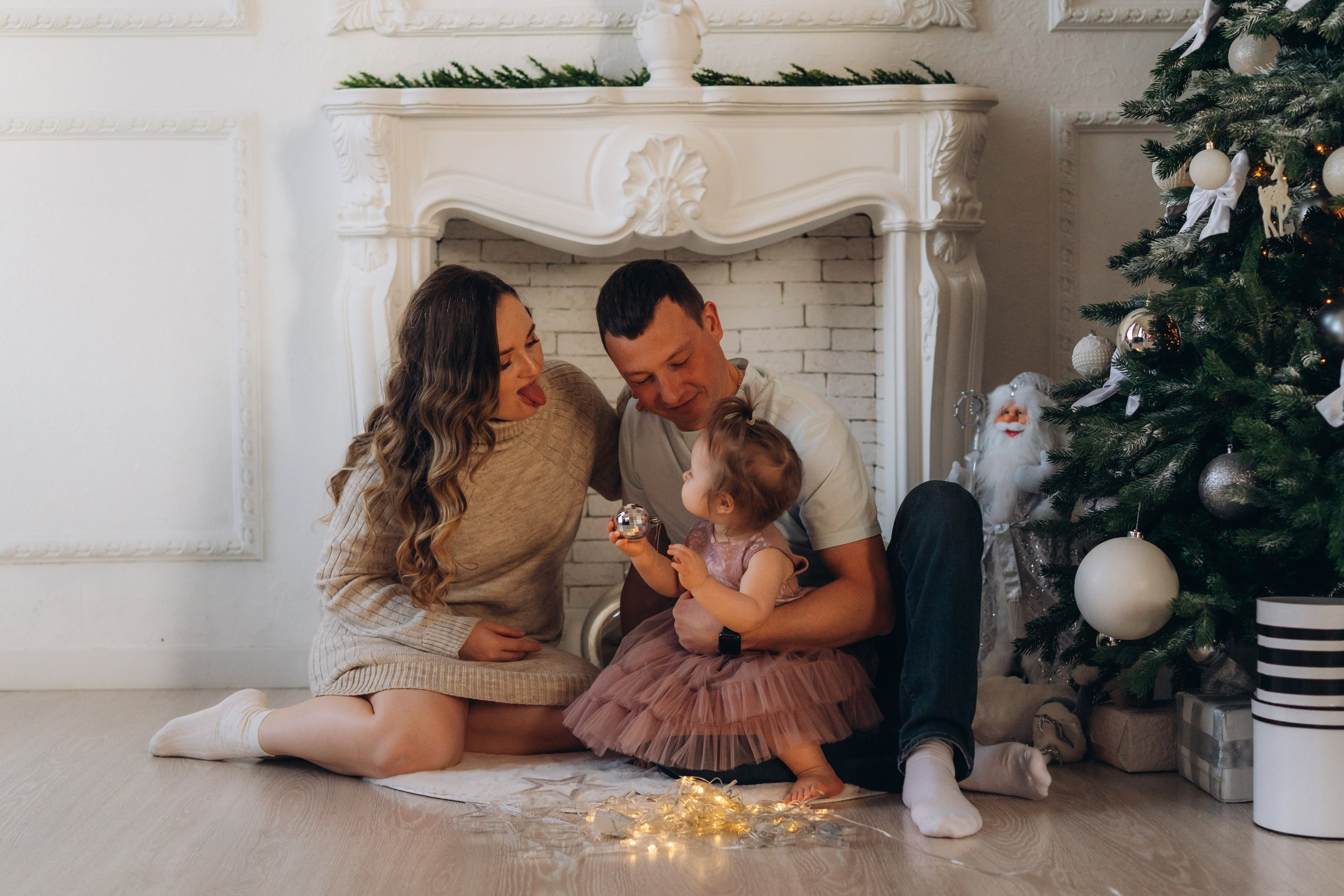 Семейная съемка в студии. Фотограф Екатеринбург Кокшарова Александра