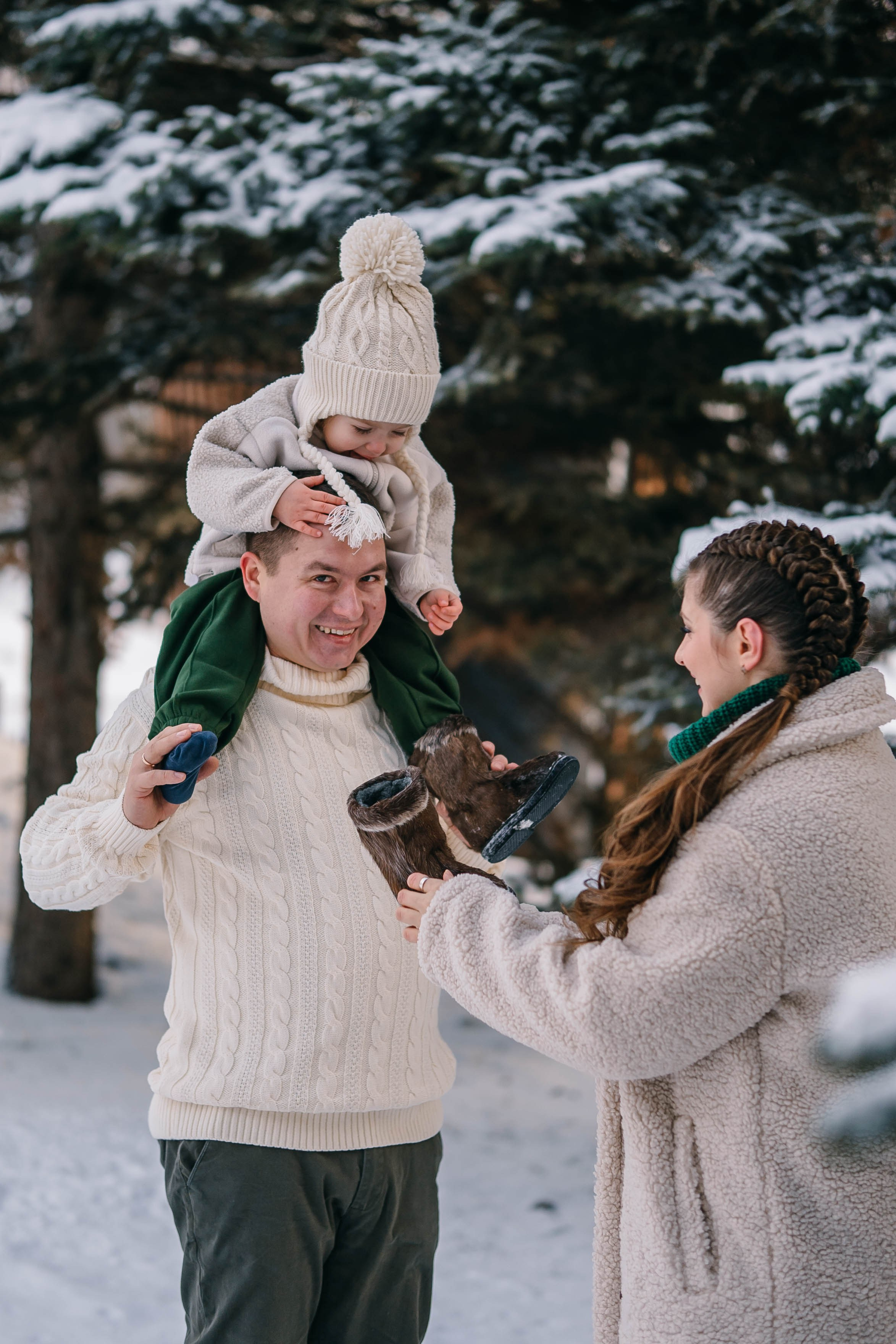 Зимняя сказка в Сосновом лесу. Фотограф Сергей Логинов