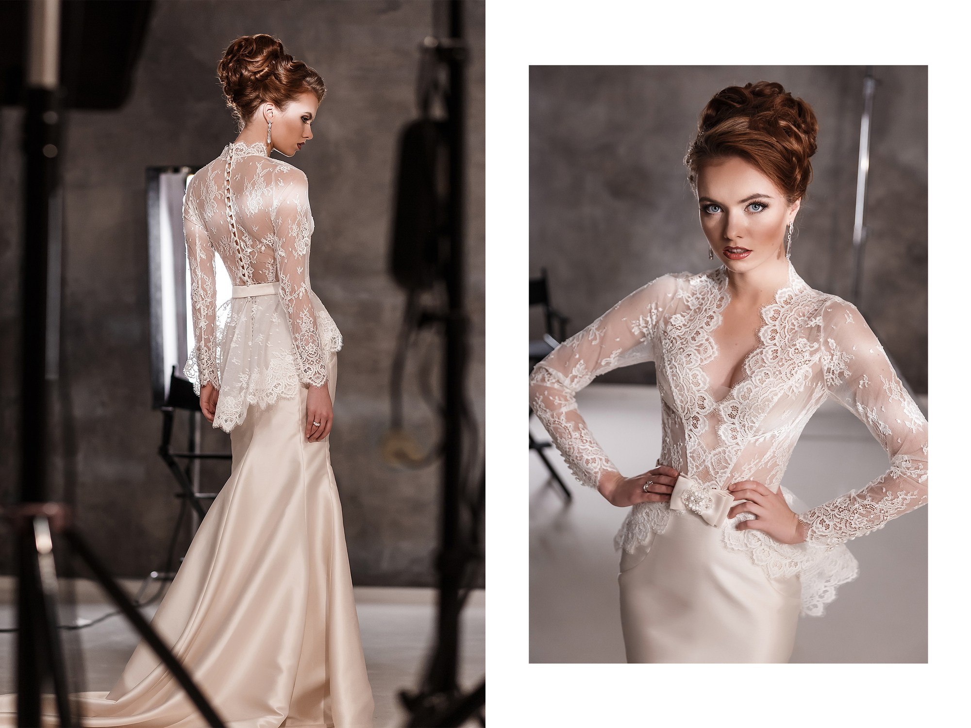 Студийная съемка для салона свадебных платьев L’AVENIR BOUTIQUE и свадебного журнала Bride & Style. Свадебный фотограф в Санкт-Петербурге и Москве Андрей Нестеров