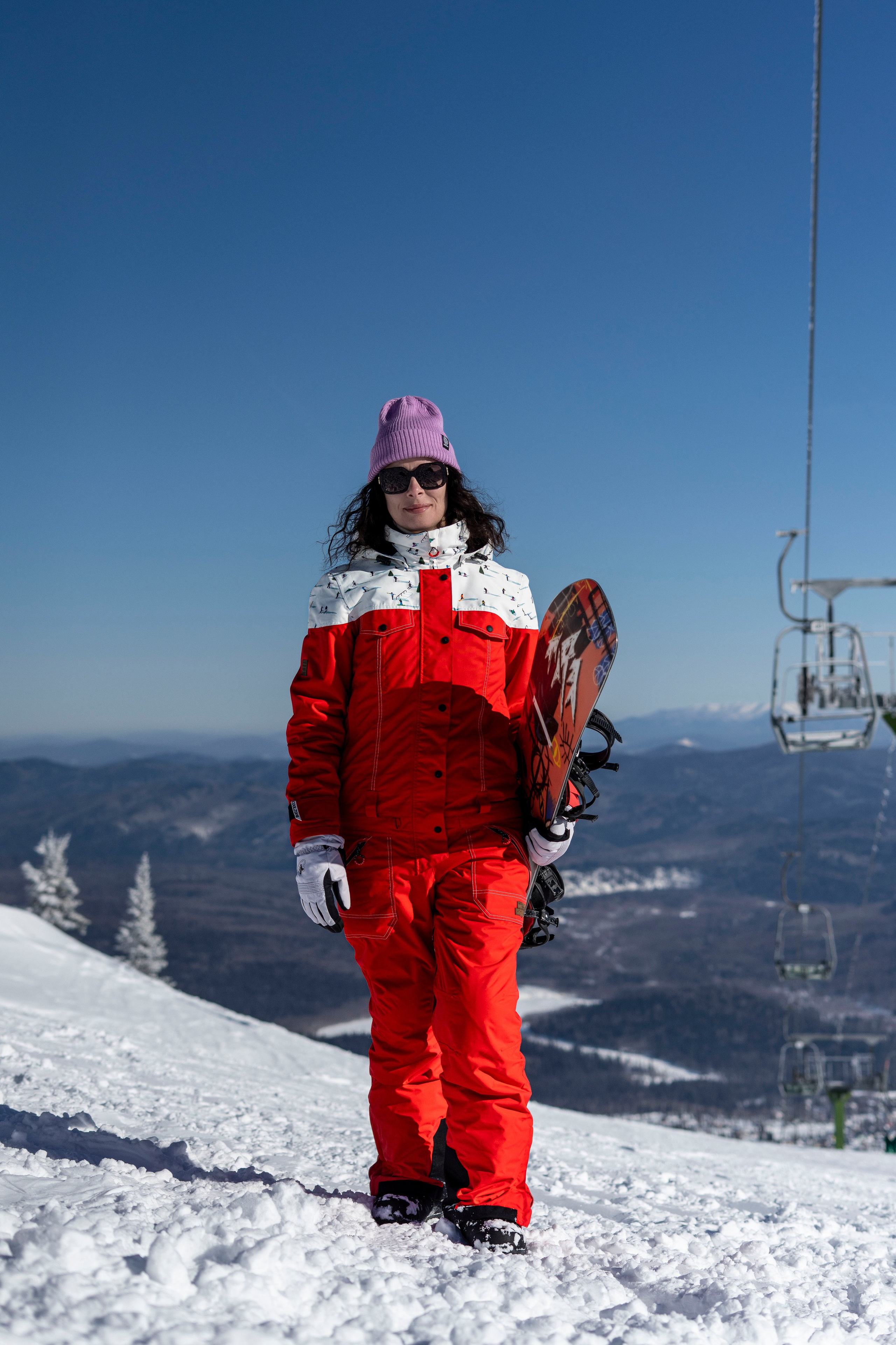Фотосессия на вершине. Анастасия Паршукова — фотограф Шерегеш Новосибирск