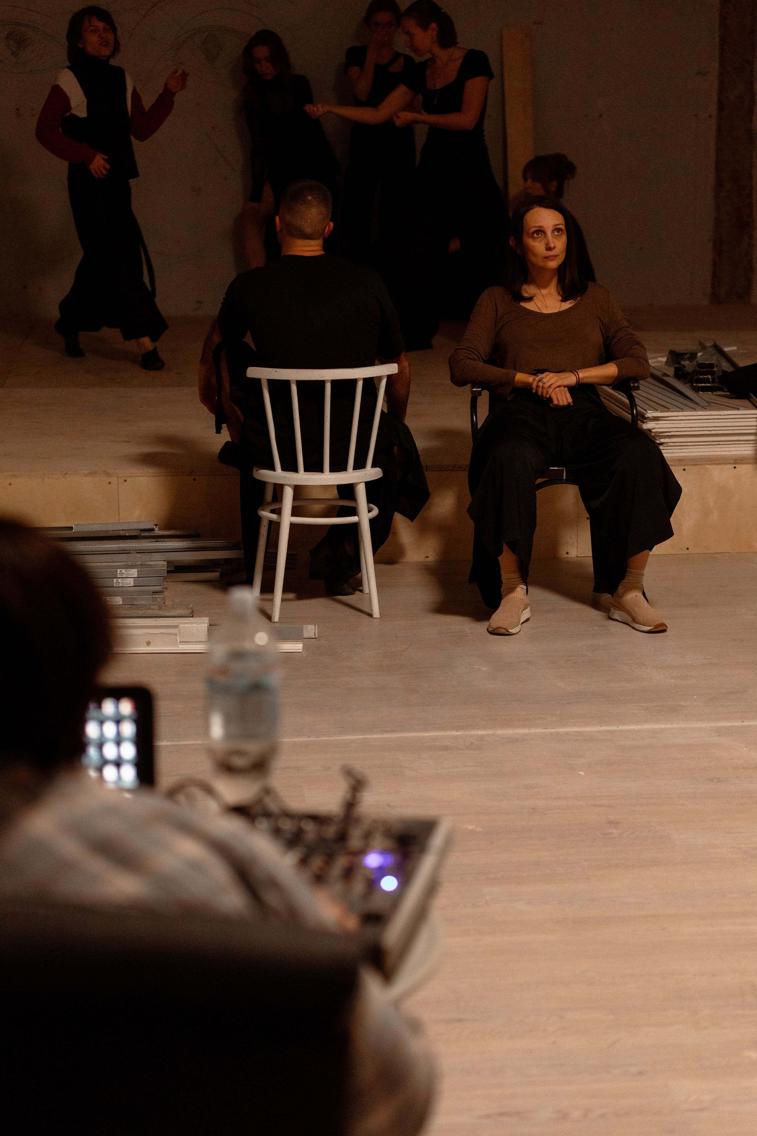 Театр «Человек в кубе». Репетиции в ремонте. Фотограф в Ростов-на-Дону Виктория Савчук