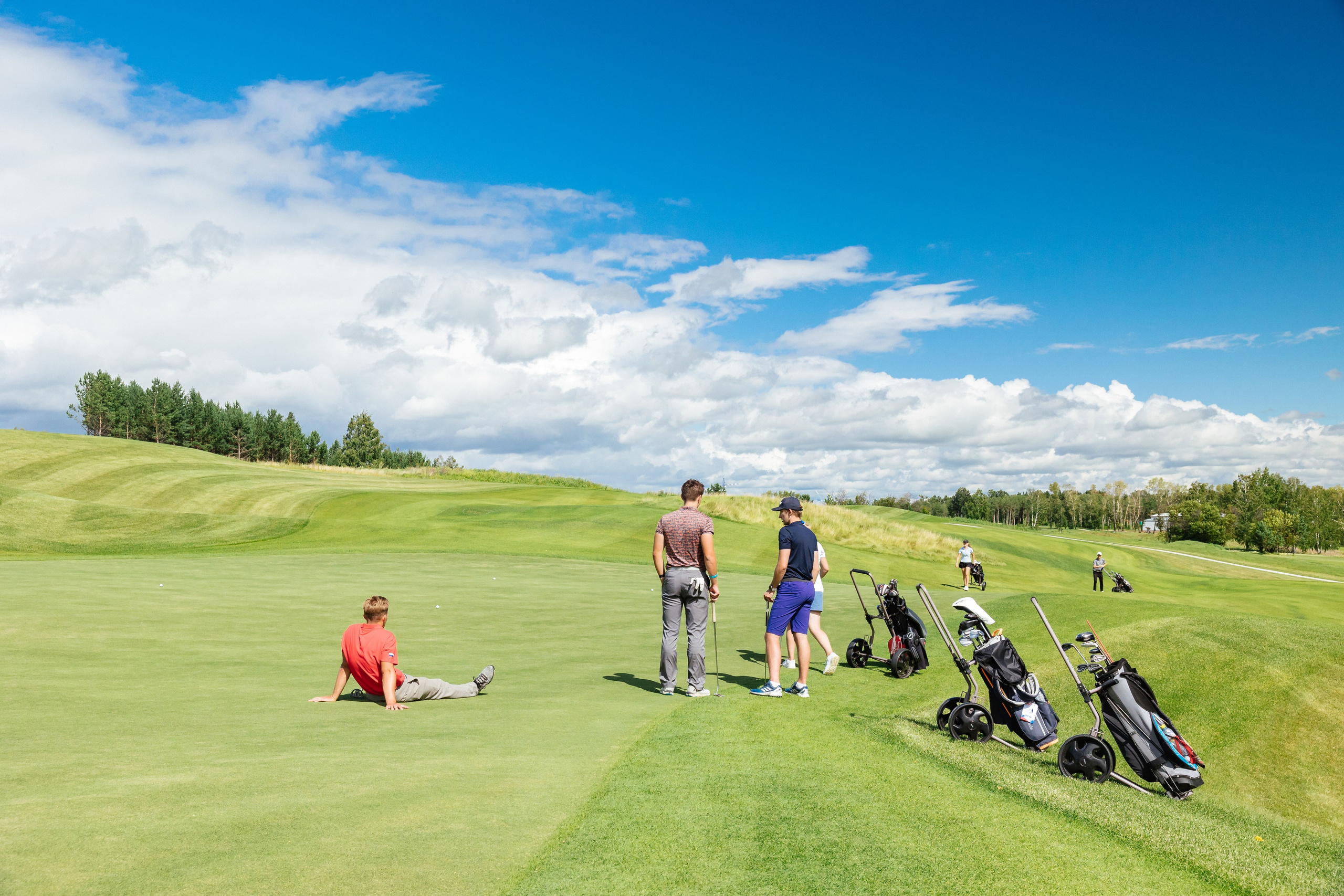 СТУДЕНЧЕСКИЕ СОРЕВНОВАНИЯ ПО ГОЛЬФУ. Фотограф Анастасия Косюра