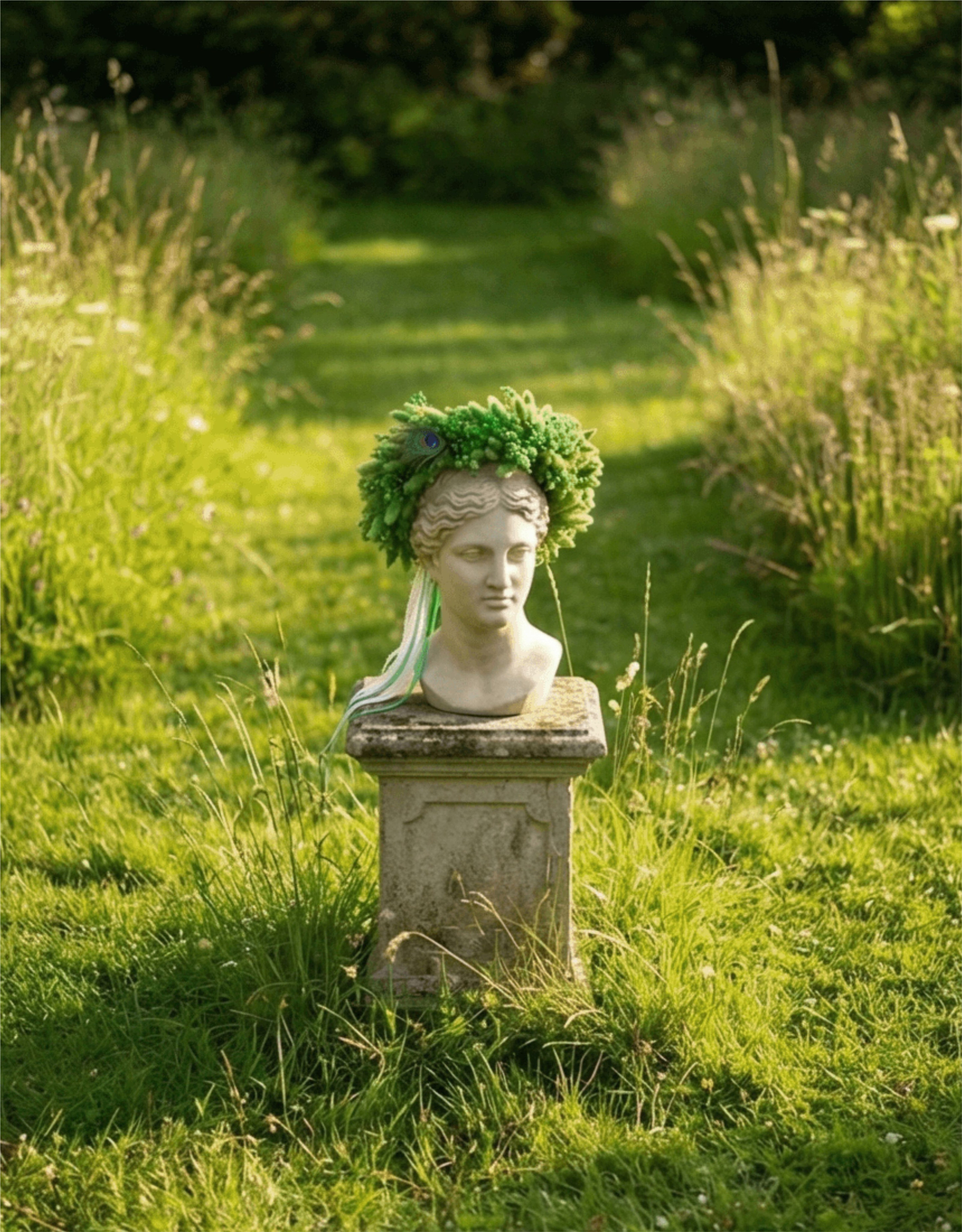 Изумрудное настроение. Флористическая симфония. Авторские украшения