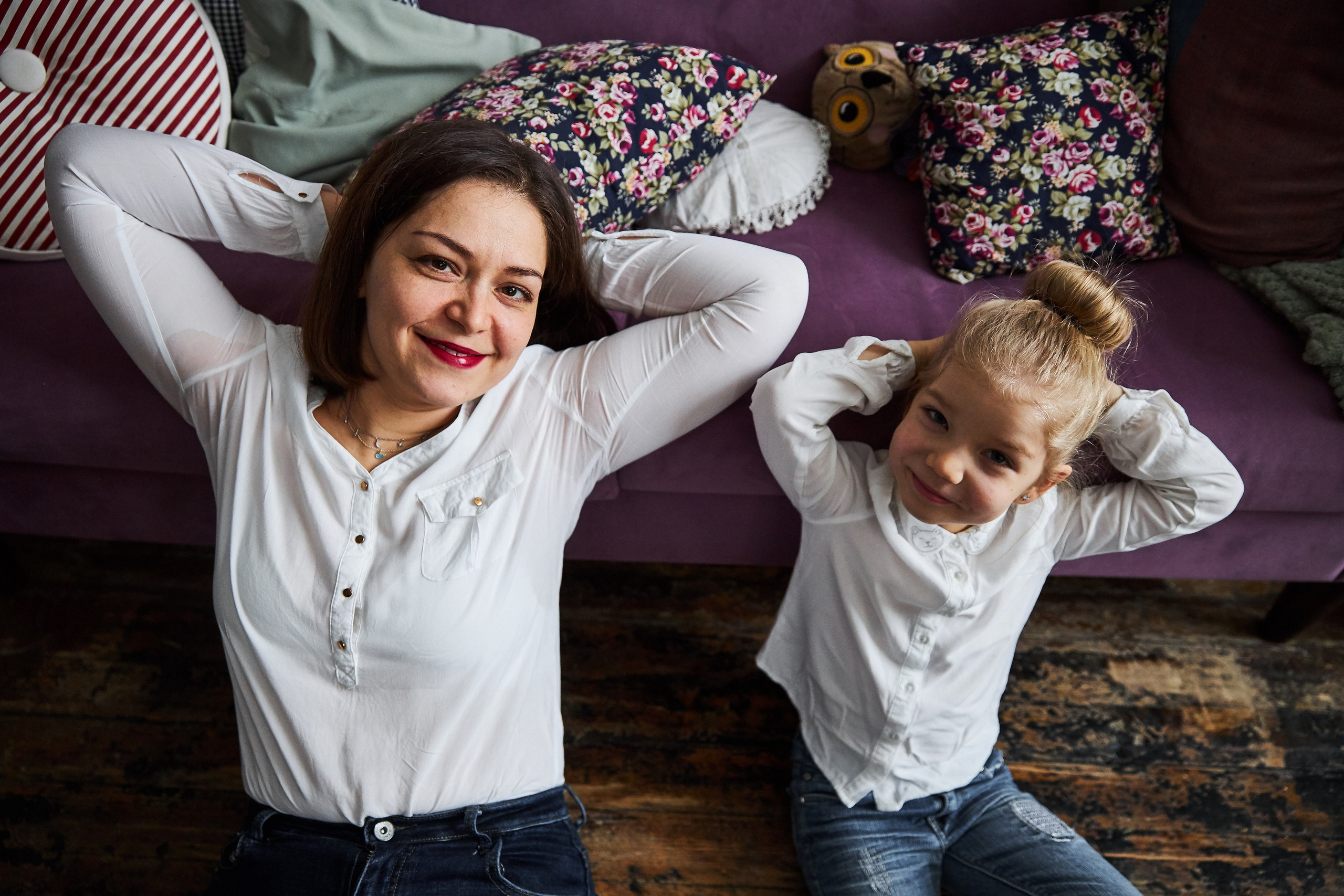 Мама и дочь. Фотограф из Екатеринбурга Тёма Дубовцев