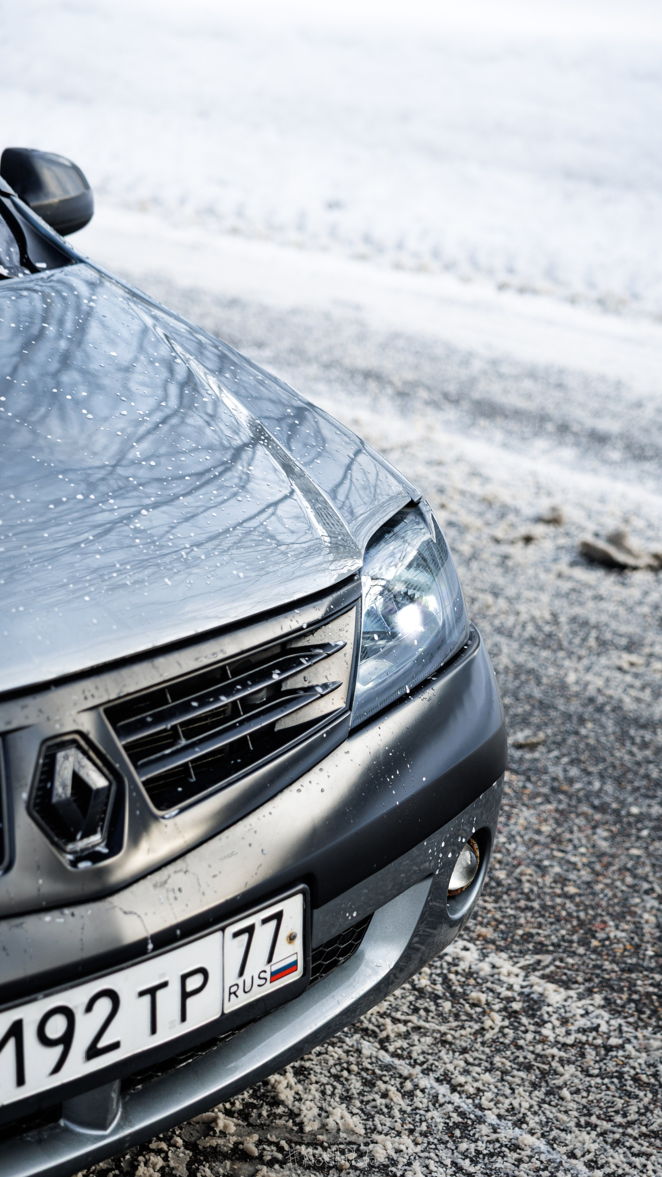 Фотосессия Renault Logan. #NotAiPhoto — автомобильный фотограф