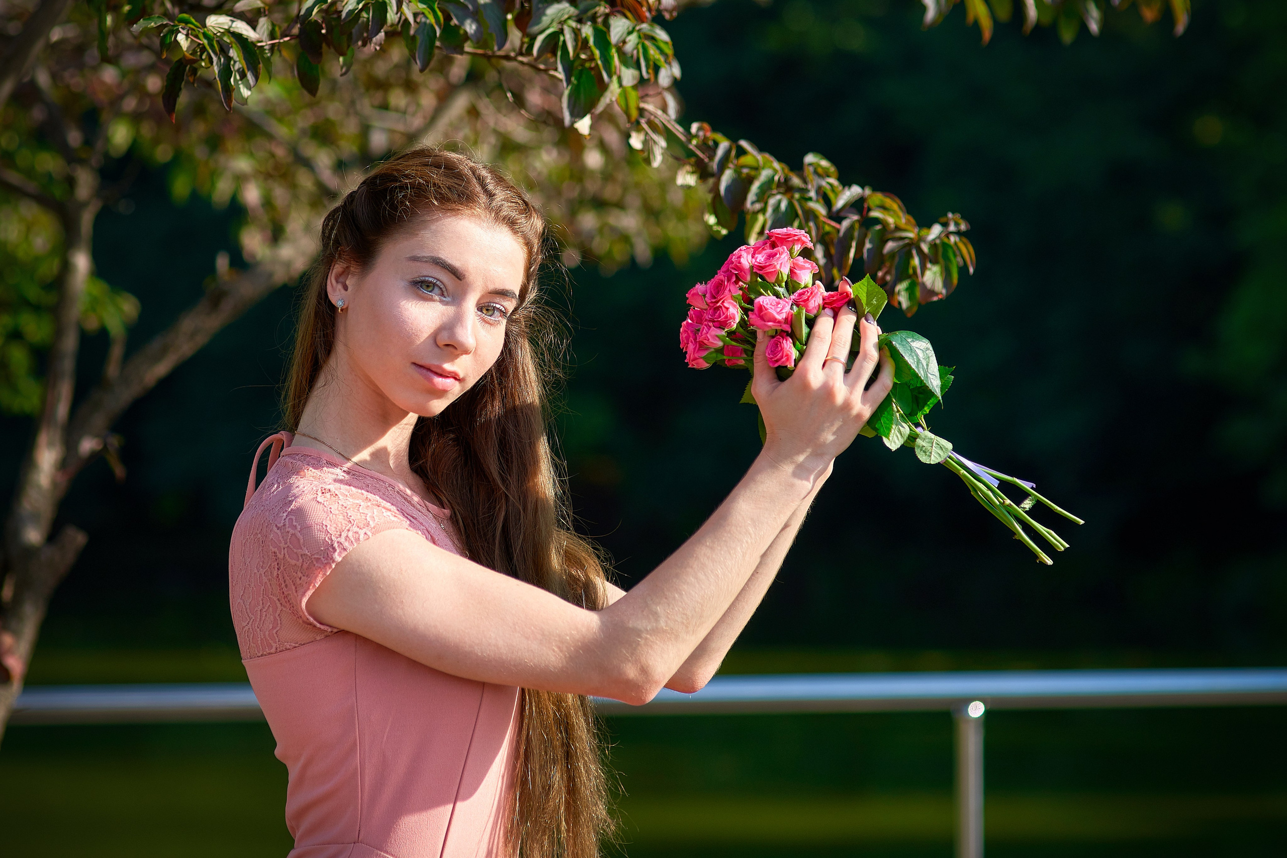 Фотосессия балерины в парке Пехорка