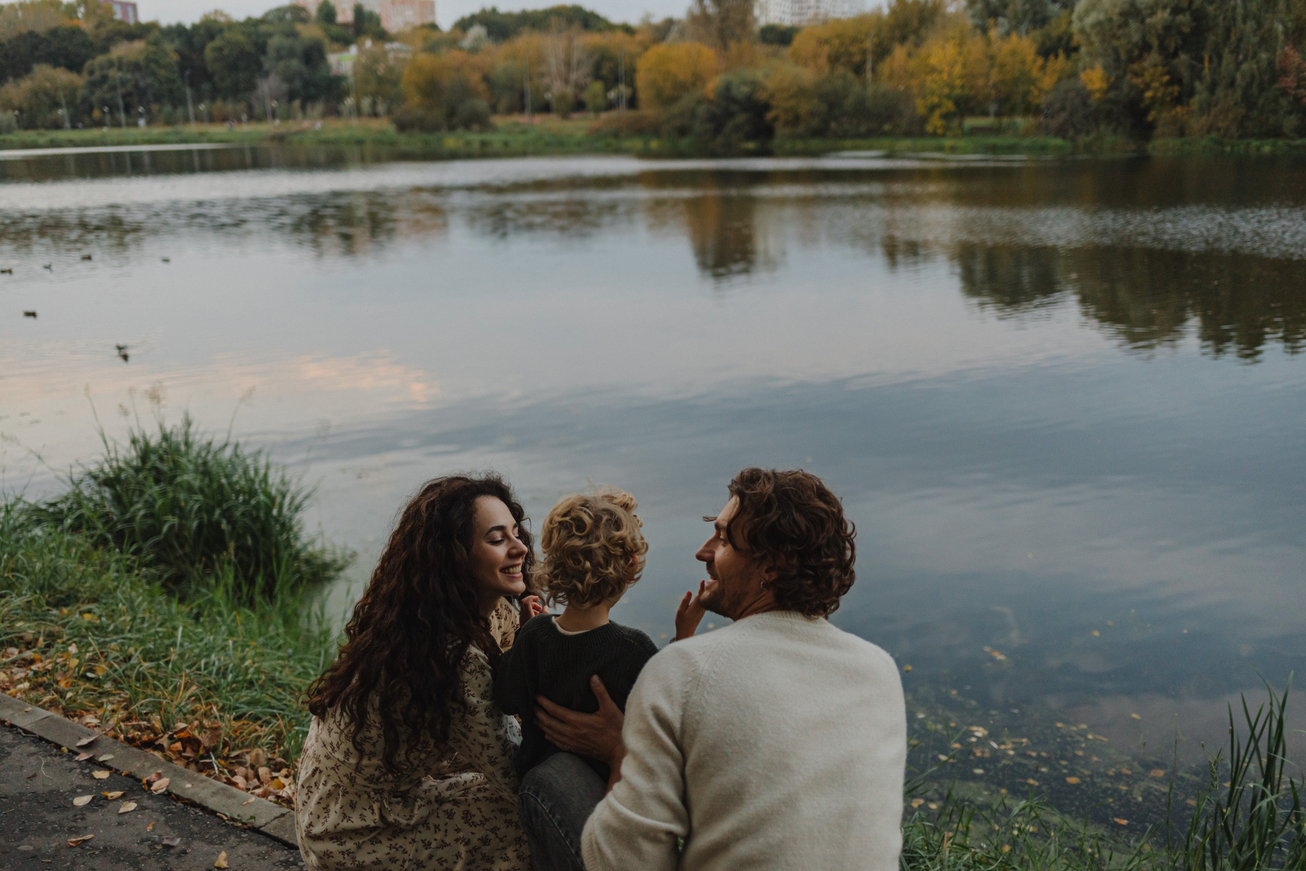 Виктор, Евгения и Марк. Семейный фотограф в Москве Валерия Мясникова