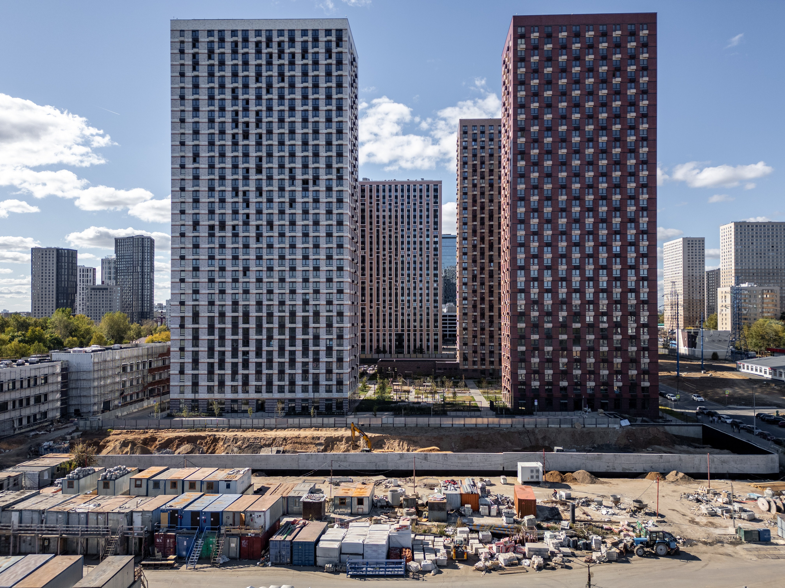 Aerial shoots in architecture. Professional photographer Alexey Nikitin in Moscow