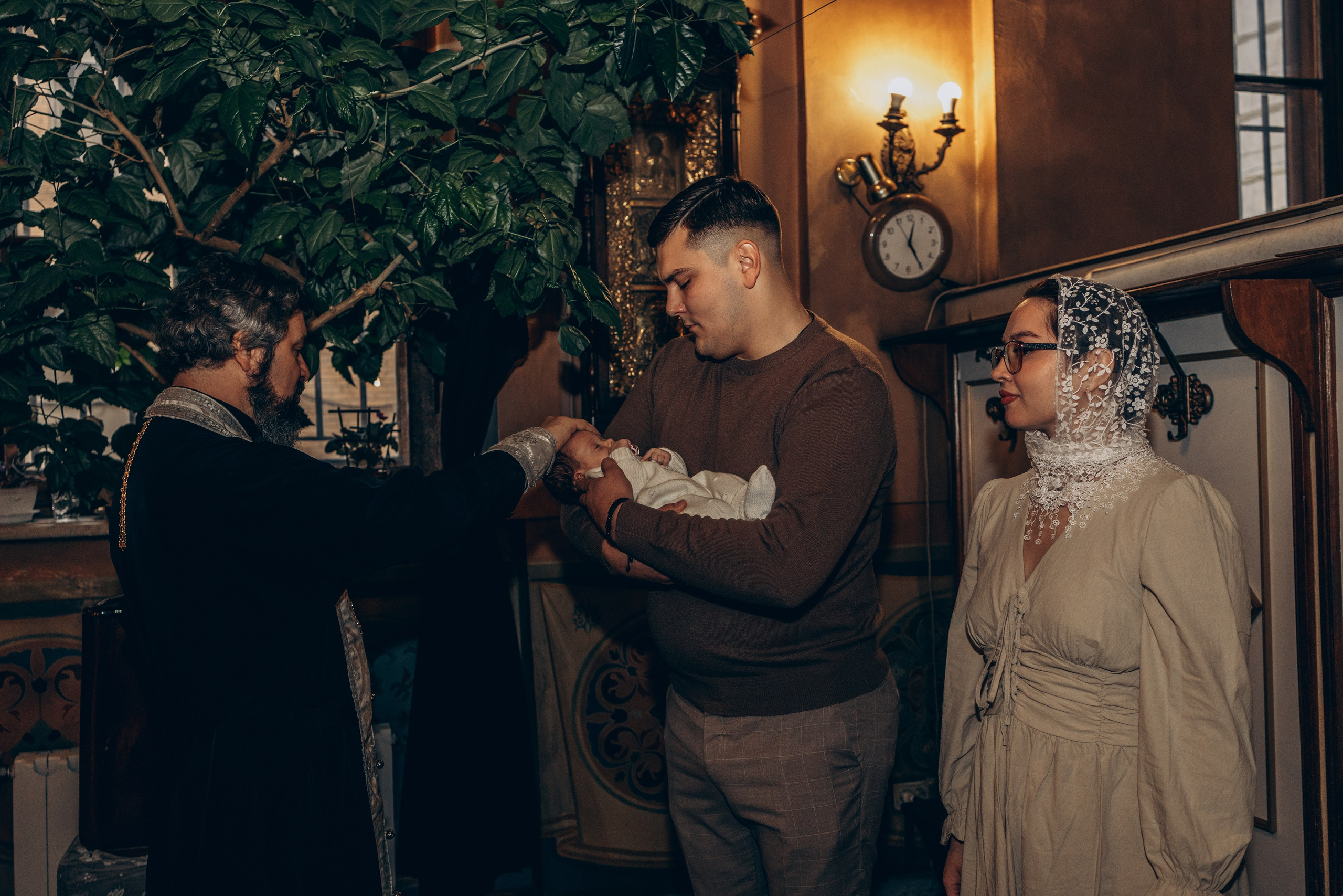 Крещение в Храме Воскресения Словущего в Даниловской Слободе. Главная