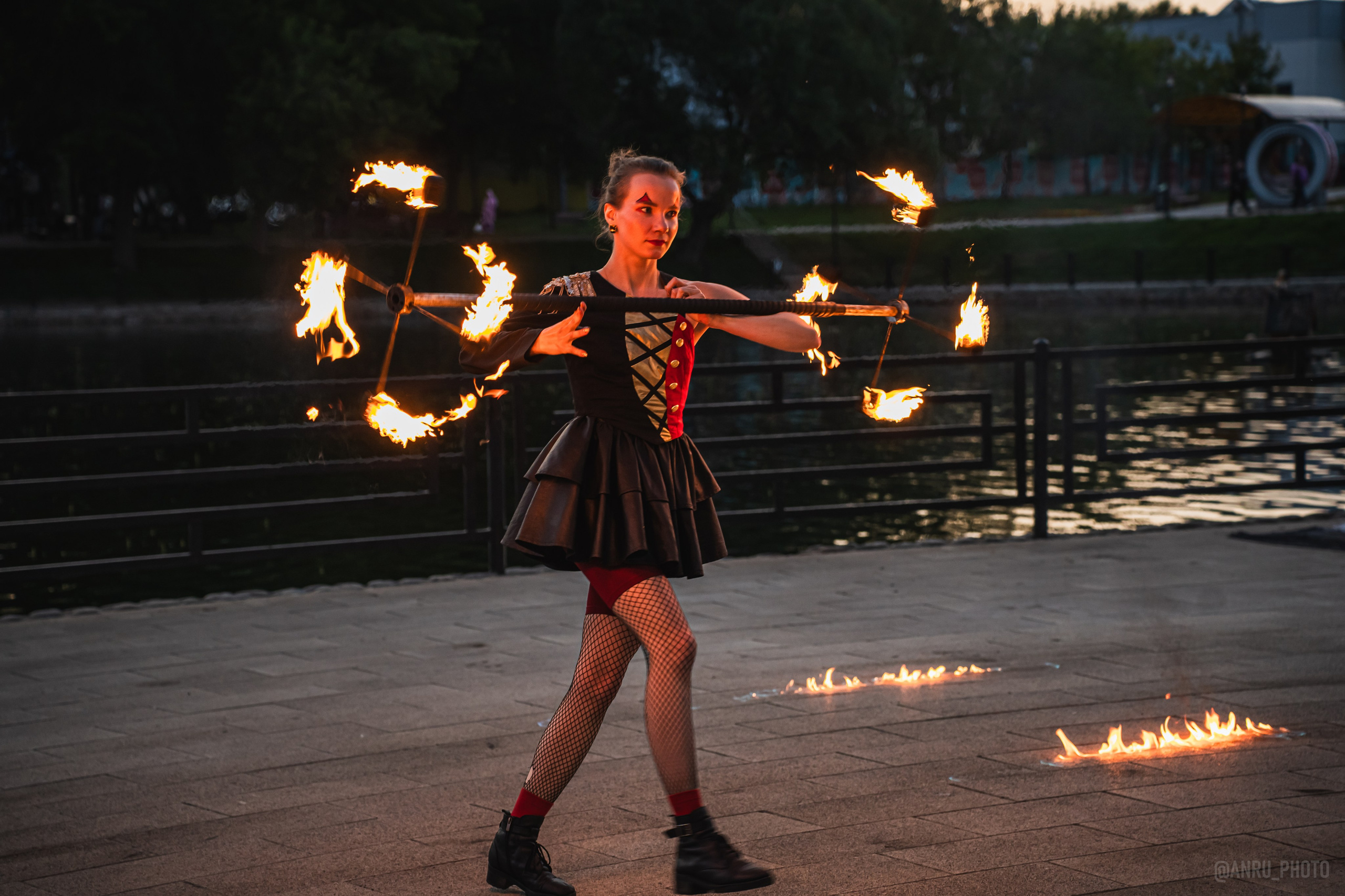 «FIRE FAMILY» Фаершоу. Репортажный фотограф Анастасия Рубцова