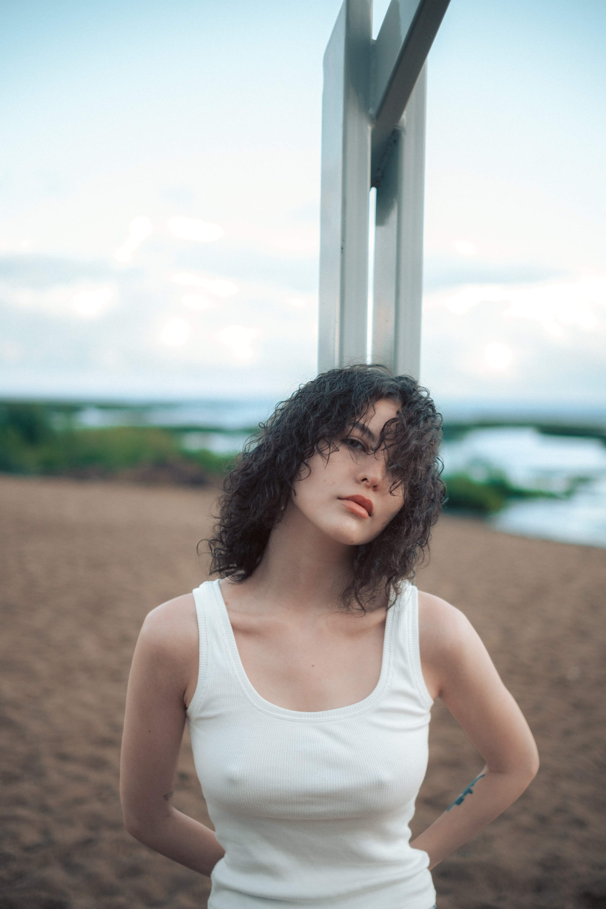 Луиза. Съёмка на заливе. Lickord