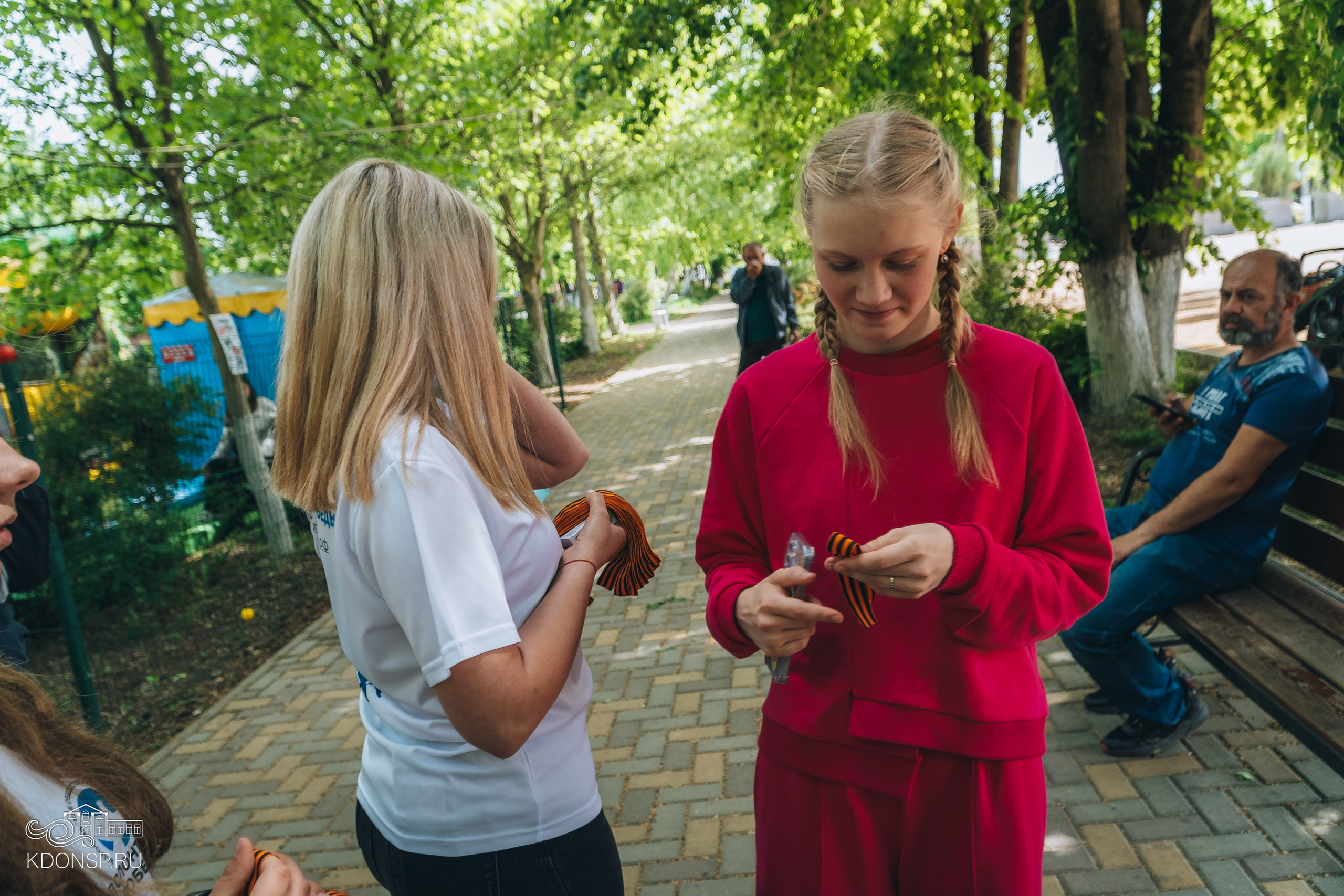 «Георгиевская ленточка». Новотитаровский Дом культуры