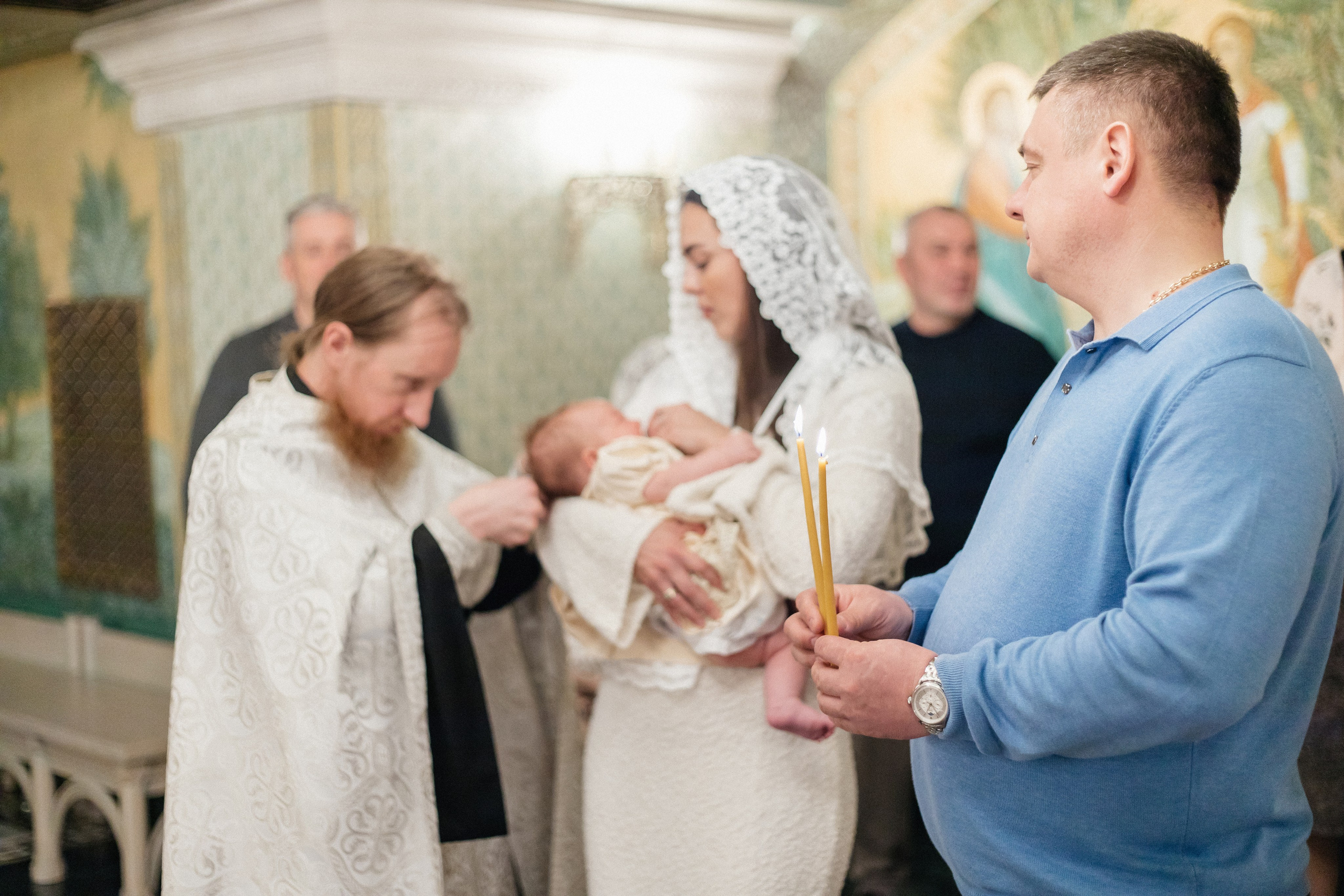 Таинство крещения. Фотограф в Москве