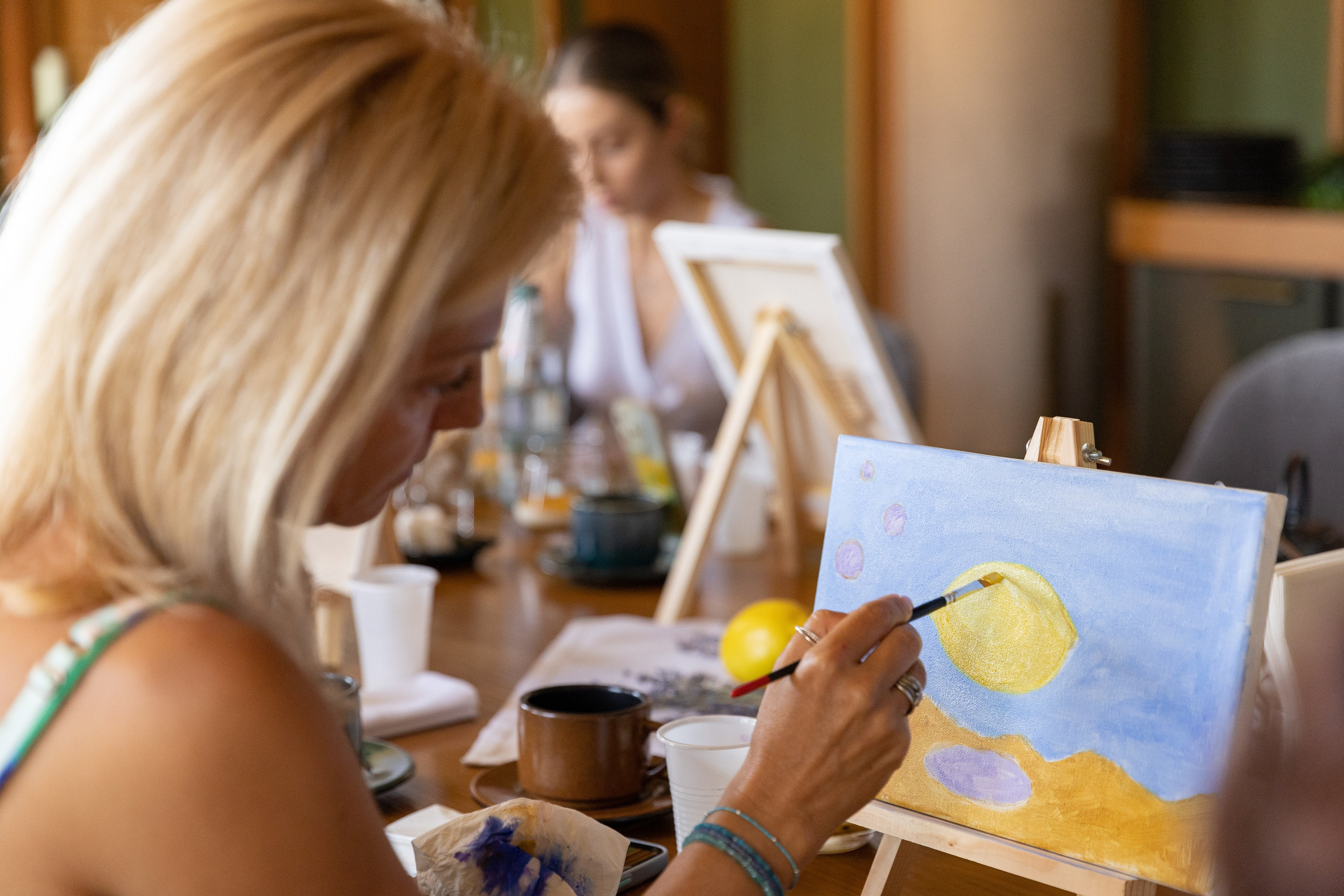 МАСТЕР-КЛАСС ПО ЖИВОПИСИ МАСЛОМ. Фотограф в Сочи Екатерина Потапова