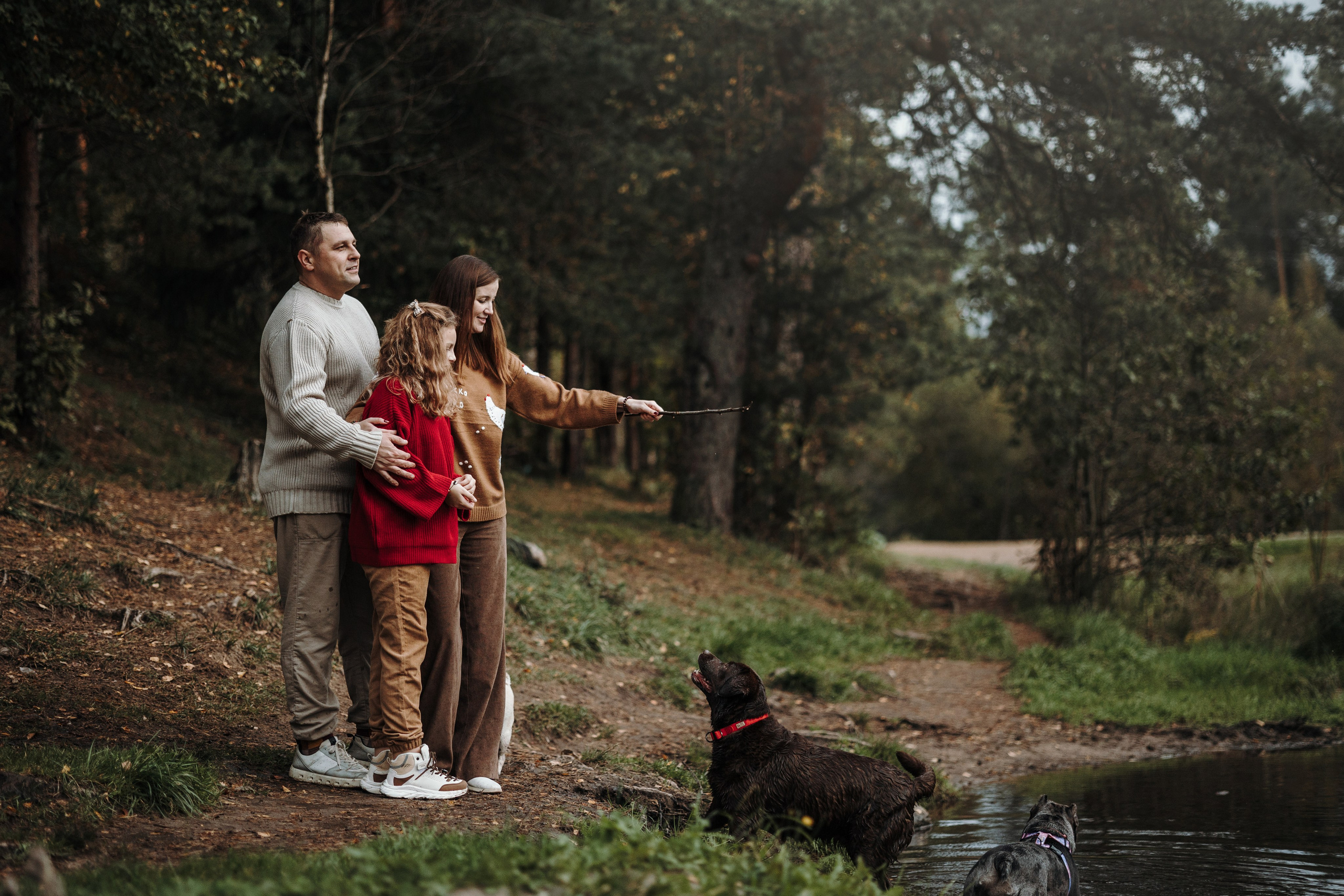 Девочки и их семья. Фотограф — Анималист | Санкт-Петербург