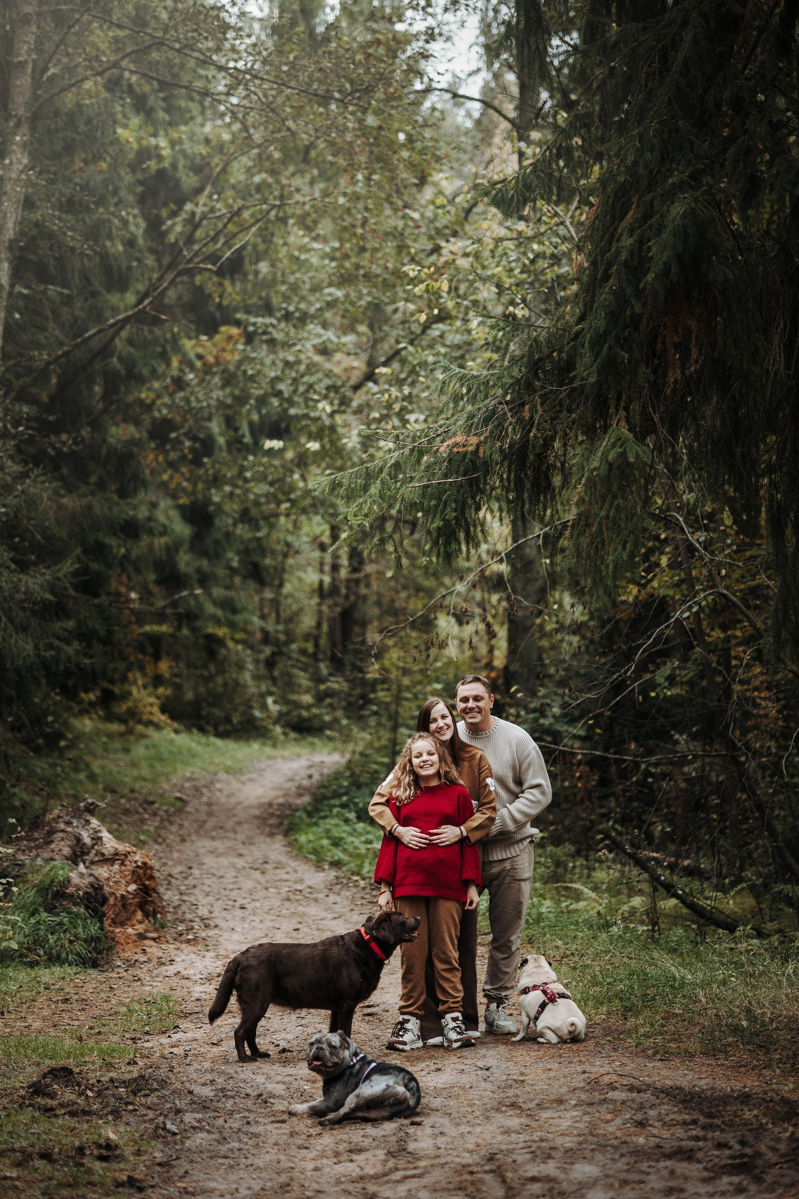 Девочки и их семья. Фотограф — Анималист | Санкт-Петербург