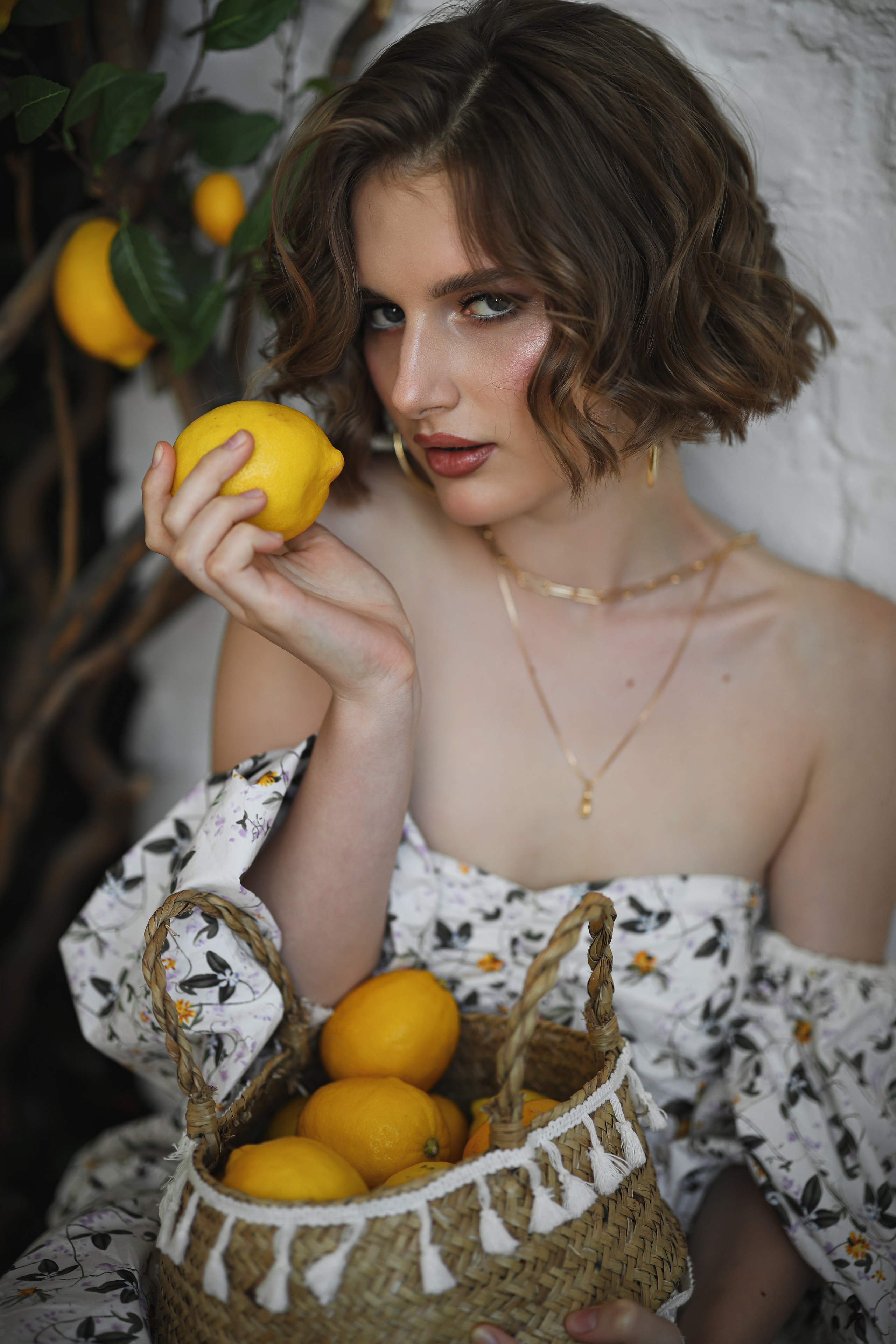 Фотосессия с Лимонами. Свадебный и семейный фотограф в Абхазии Жанна Соснина