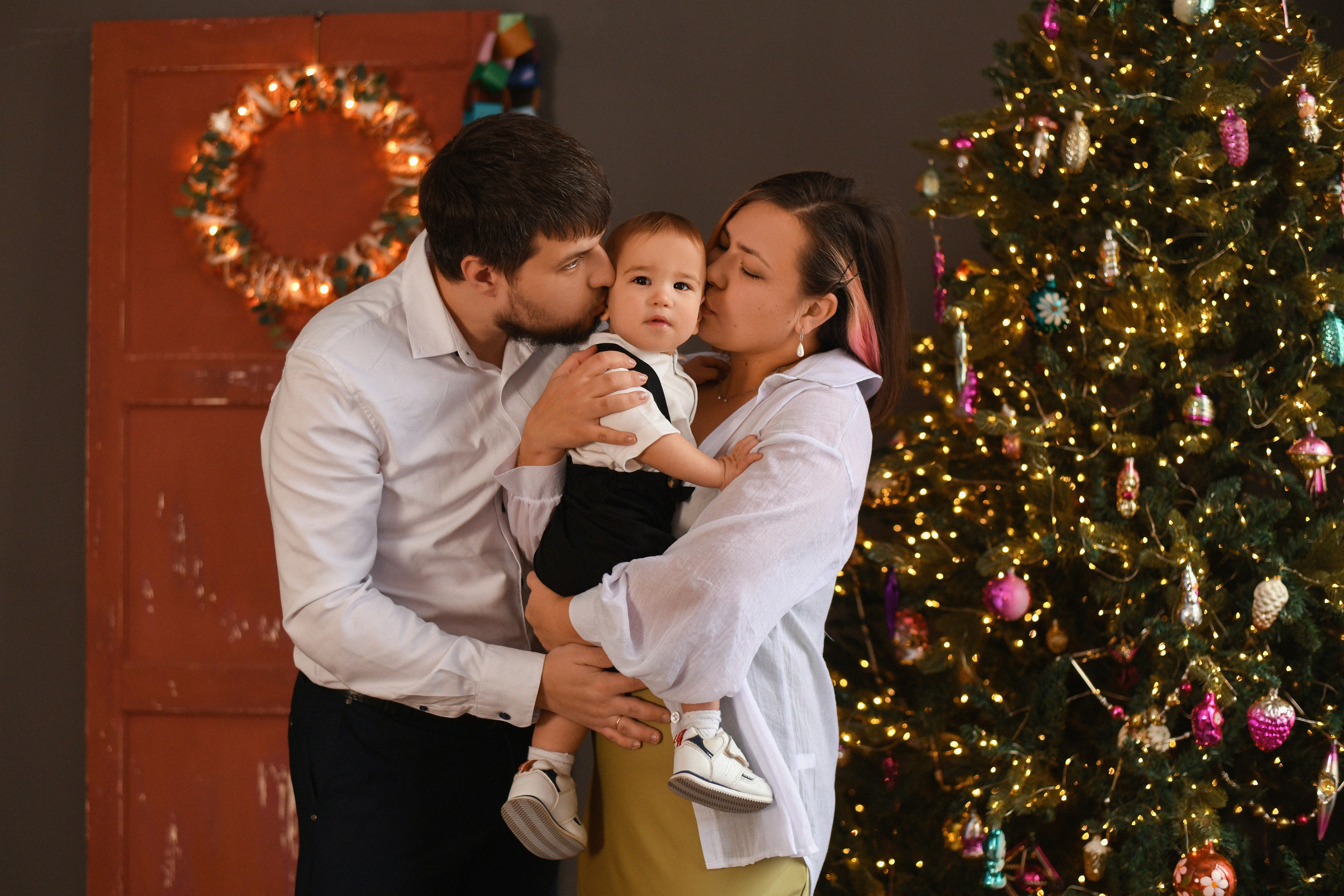 Варвара, Алексей и Мишенька). Семейный и детский фотограф в Новомосковске Пахомова Евгения