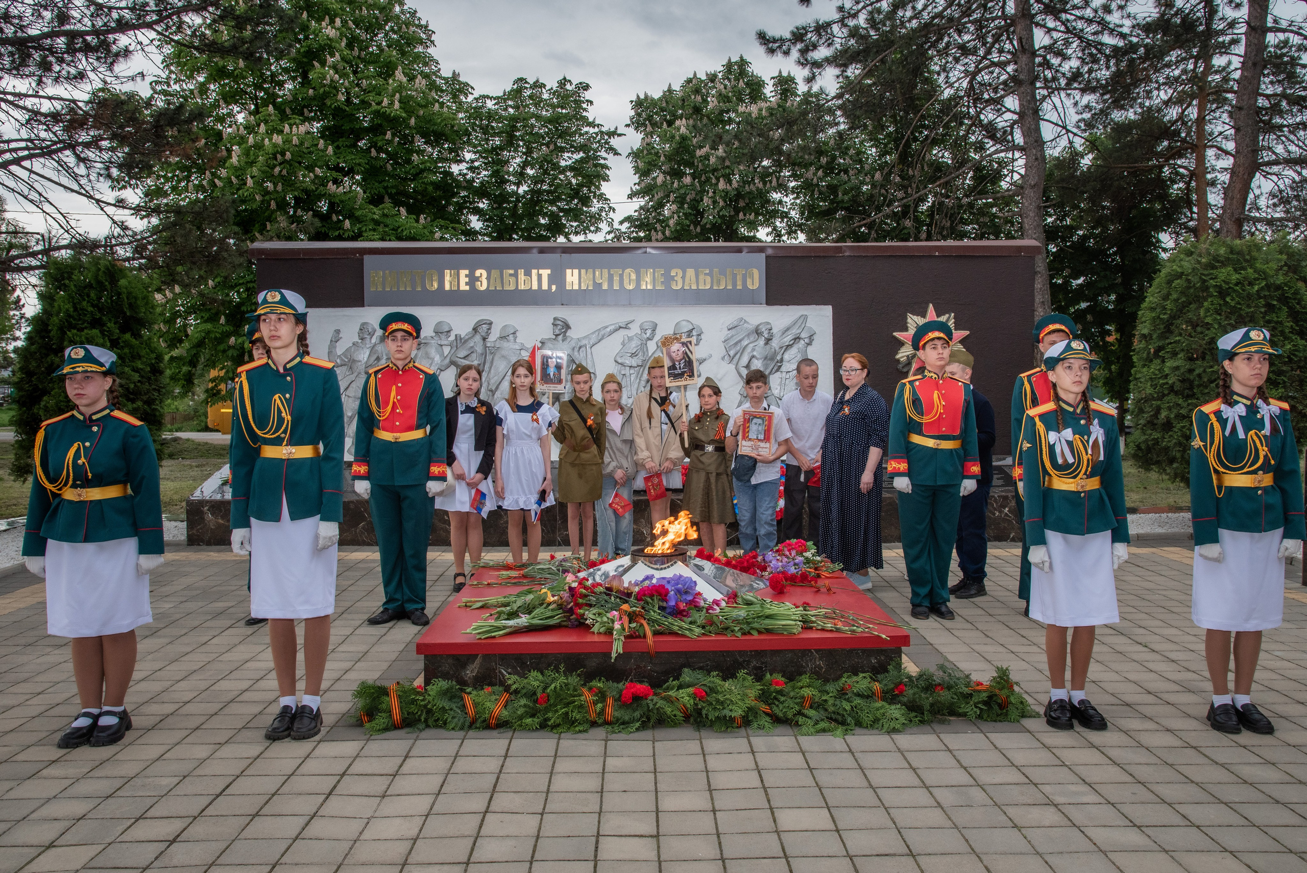 Репортаж для СМИ_9мая_п.Агроном (цветокор). Детский и семейный фотограф Краснодар / Сочи Сергеева Олеся