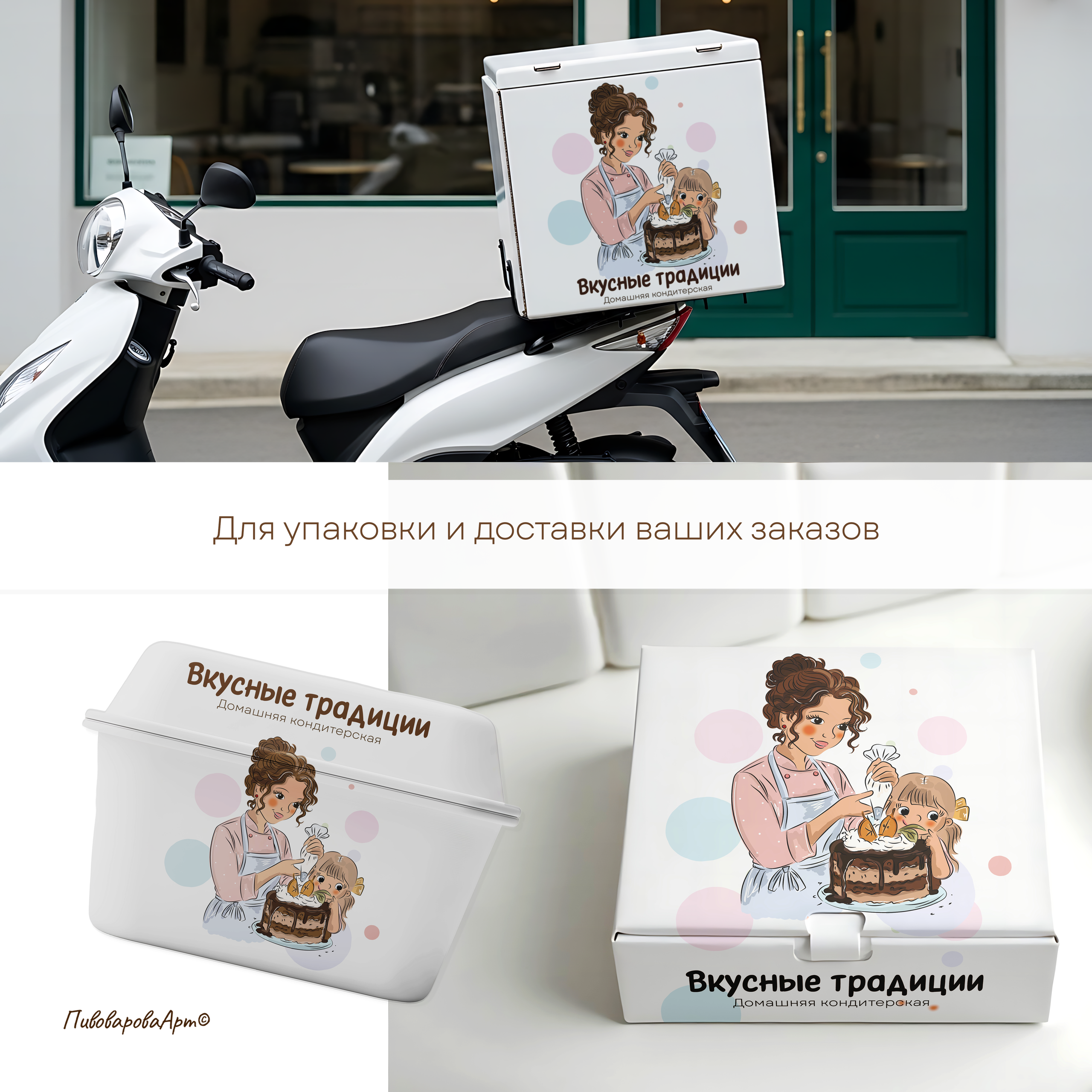 «Вкусные традиции». Фуд-иллюстратор Ирина Пивоварова
