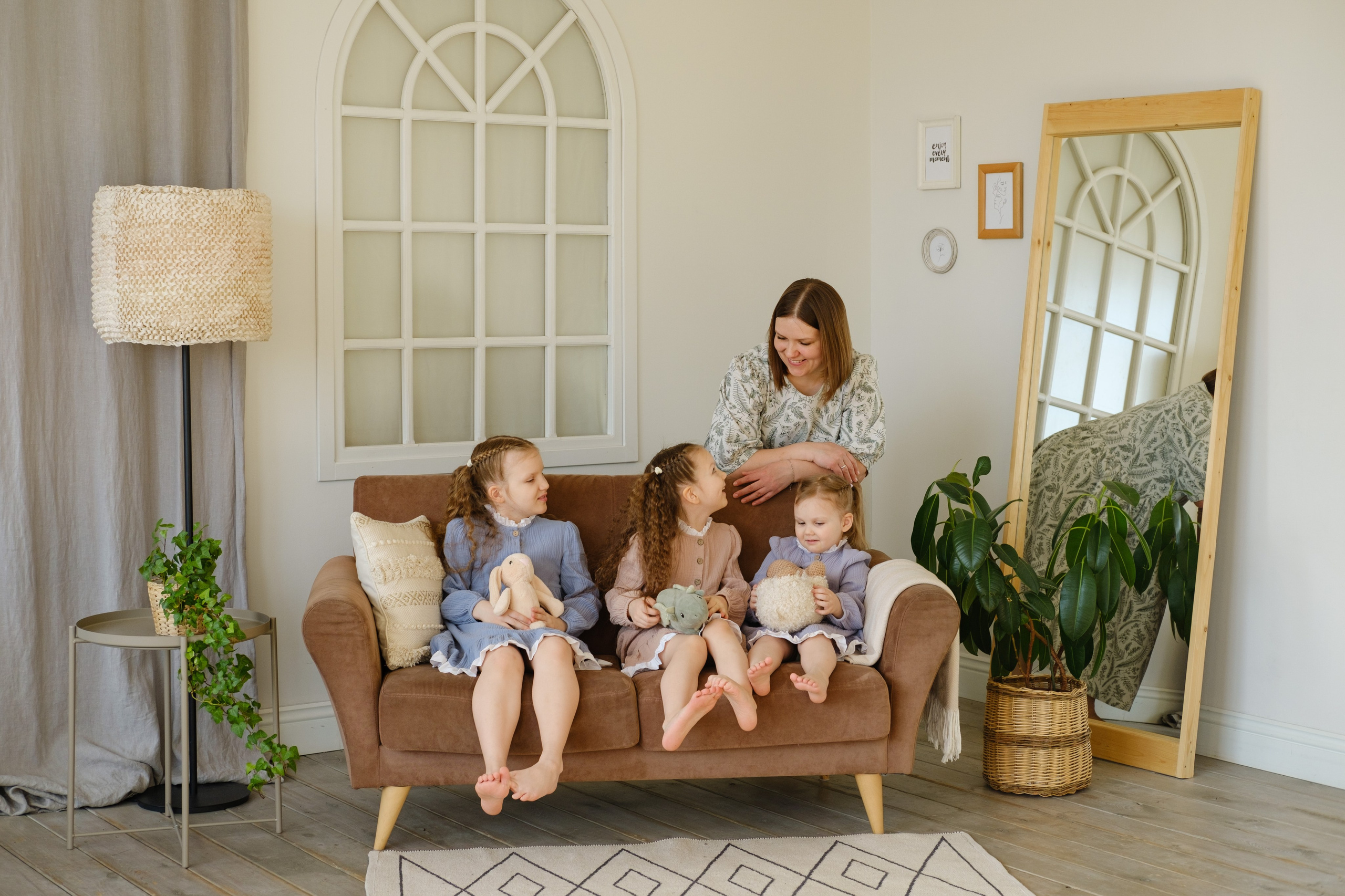 Аполлинария и ее доченьки. Фотограф Евгения Войко Тюмень