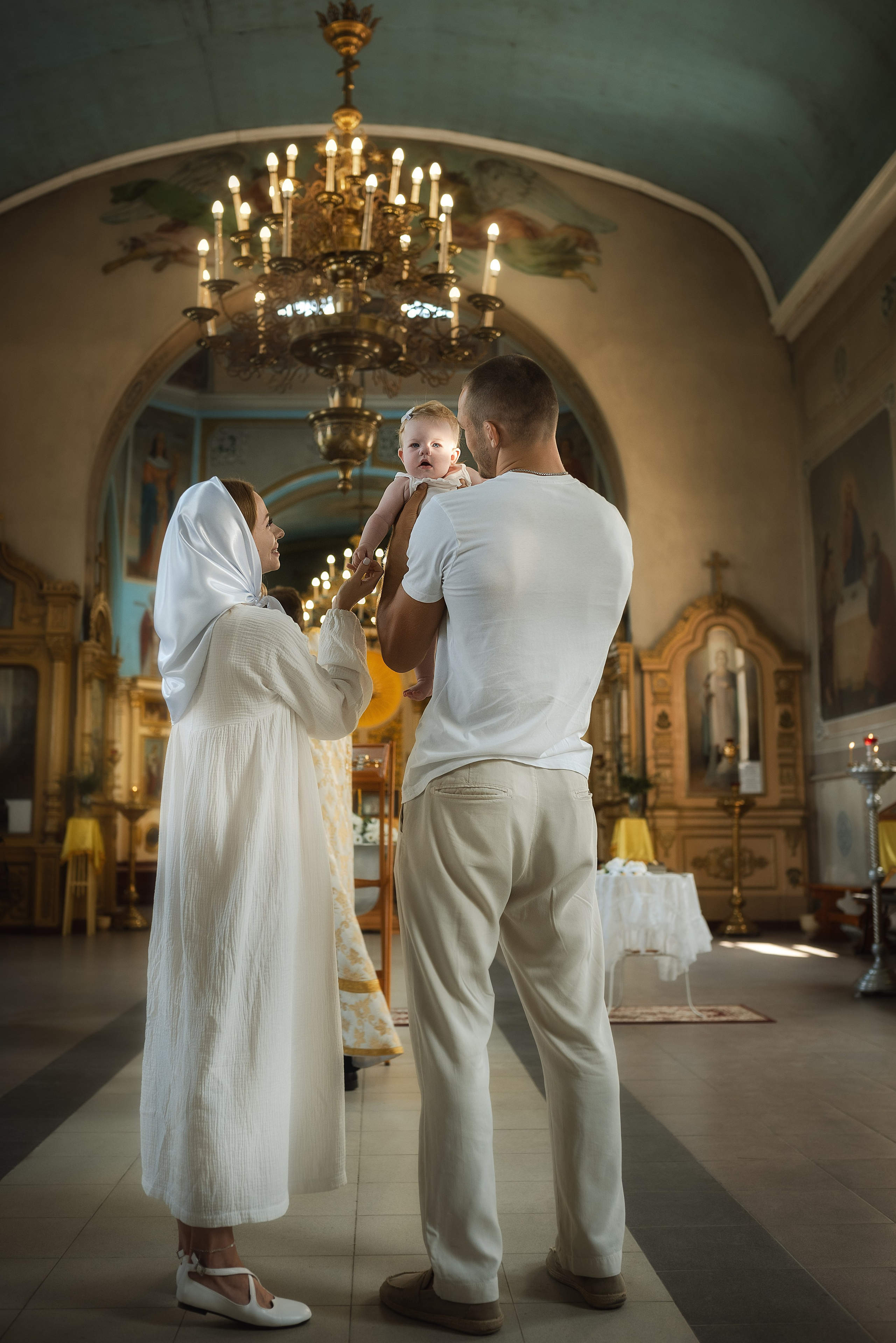 Таинство Крещения. Профессиональный семейный и церковный фотограф в Ростове-на-Дону