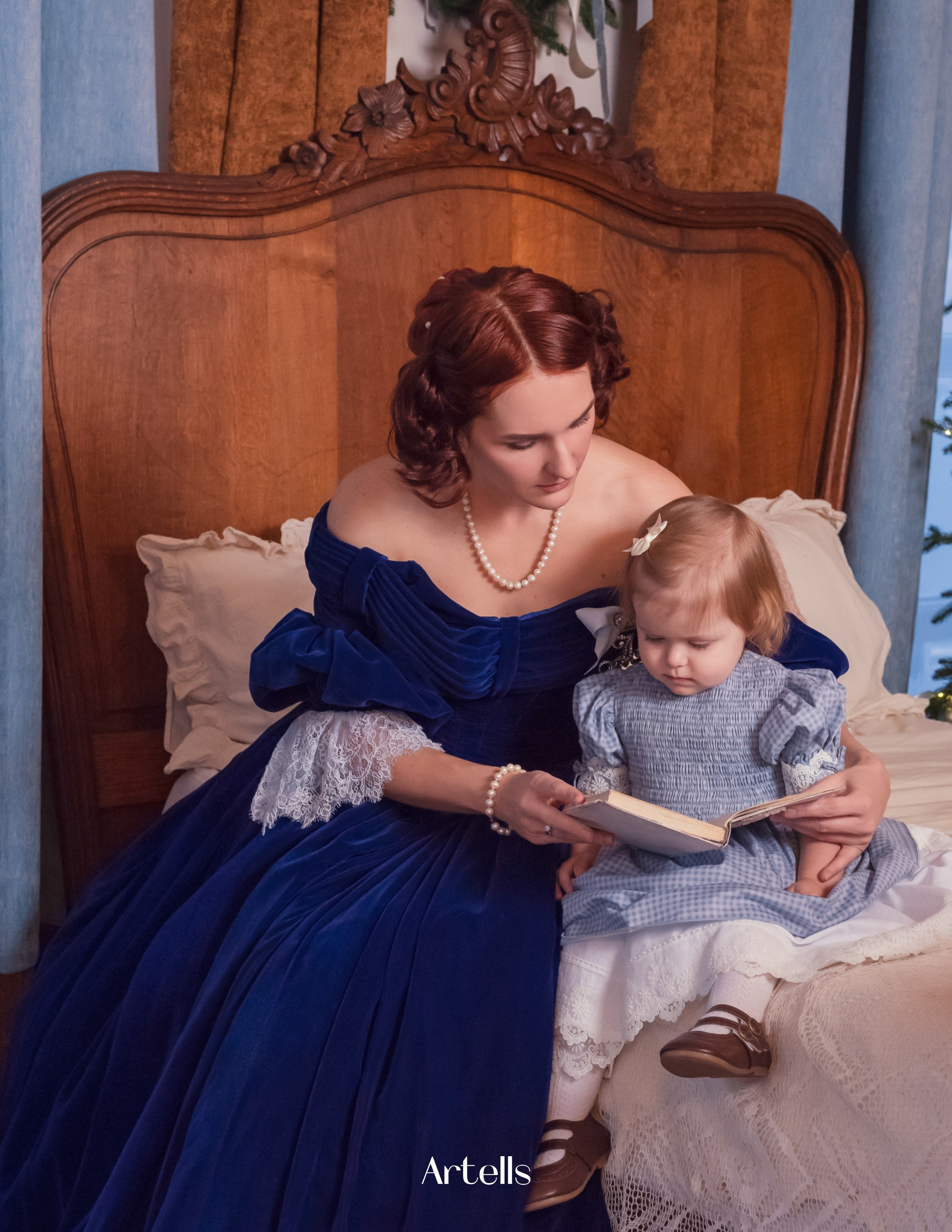 «Family Christmas» в Artells Magazine (февр.2026). Фотограф, ретушёр, графический дизайнер в Петербурге Борякина Настя