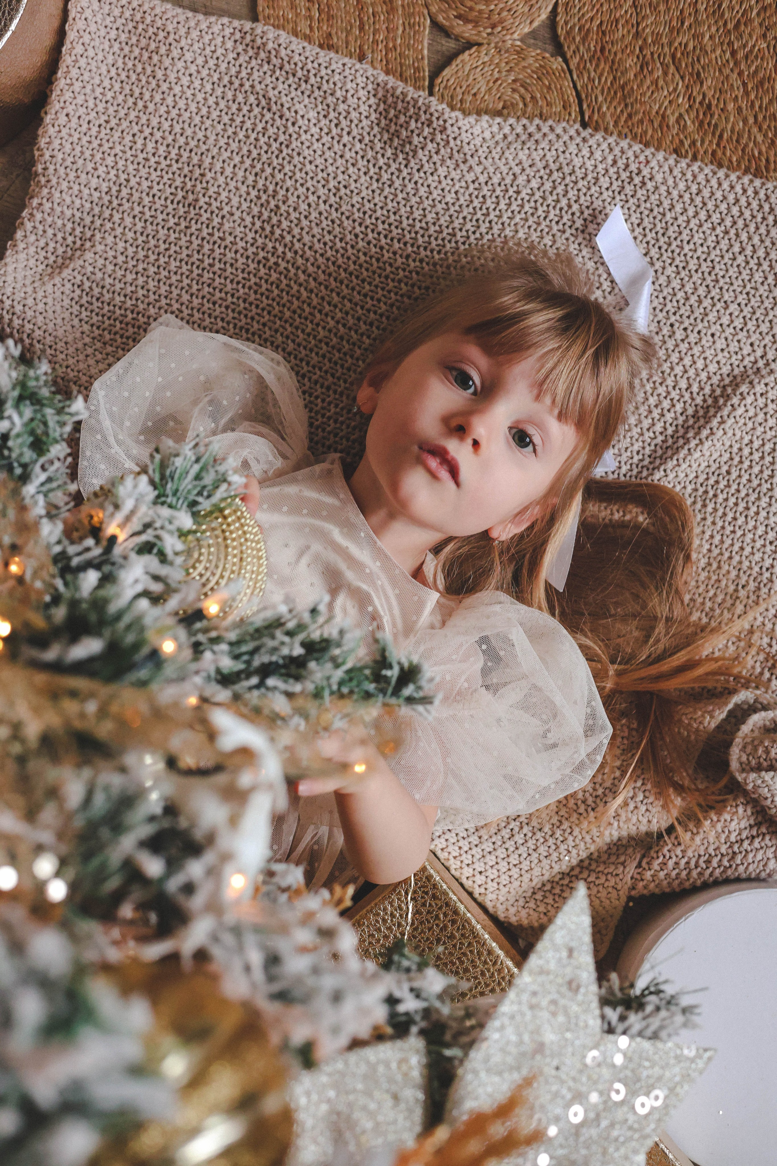 Новогодняя история «Кира и ее семья». Фотограф в Москве Анастасия Калинина