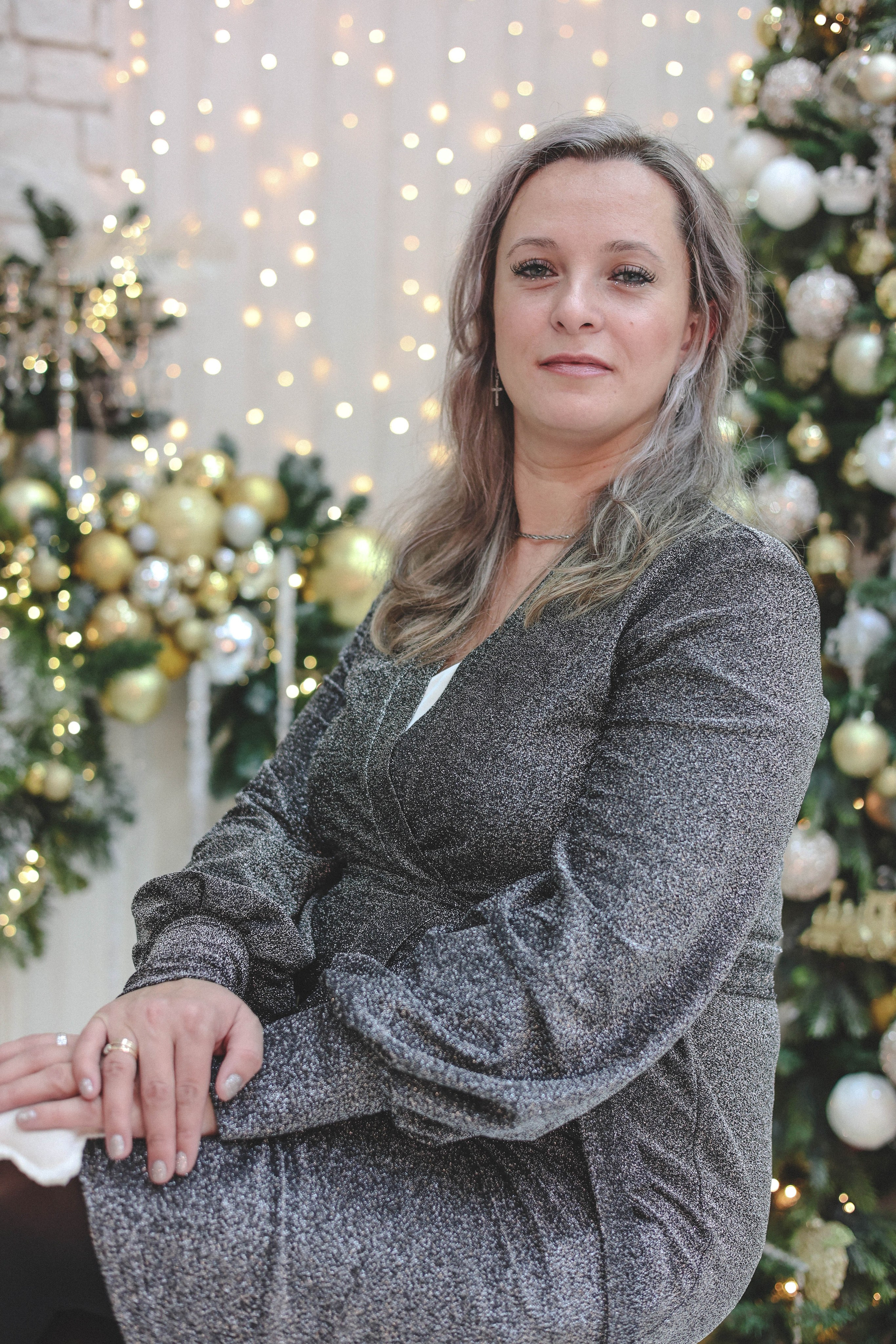 Новогодняя история «Ирина и ее семья». Фотограф в Москве Анастасия Калинина