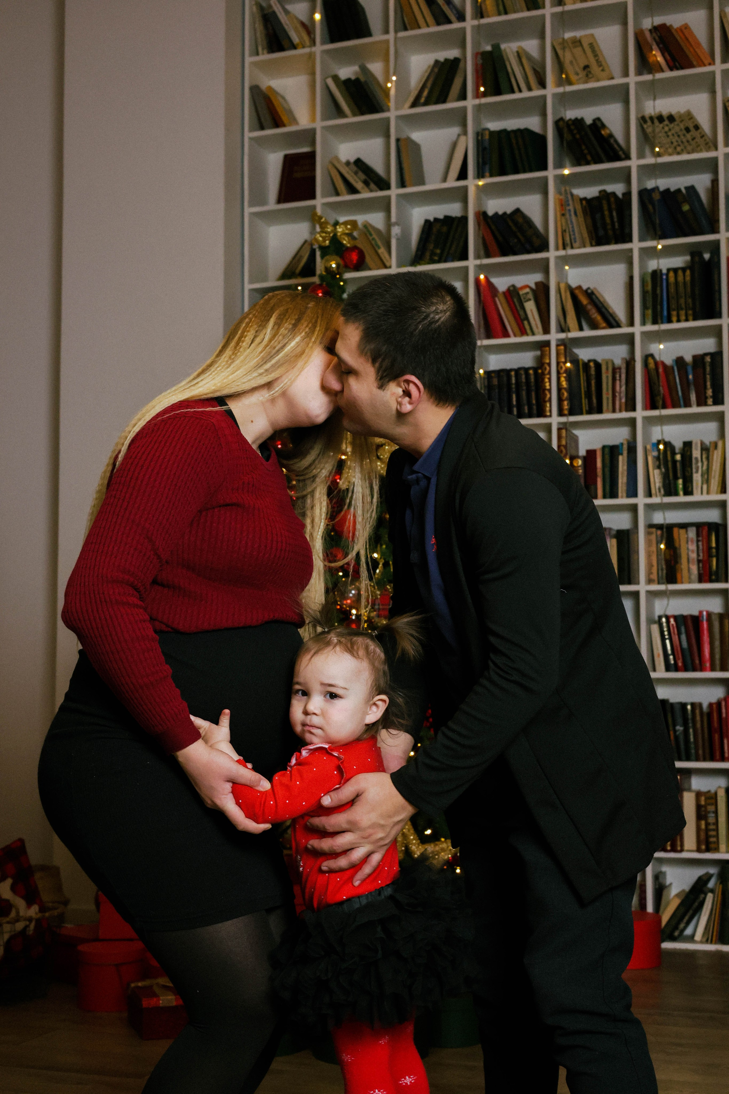 Новогодняя история «Анастасия и ее семья». Фотограф в Москве Анастасия Калинина