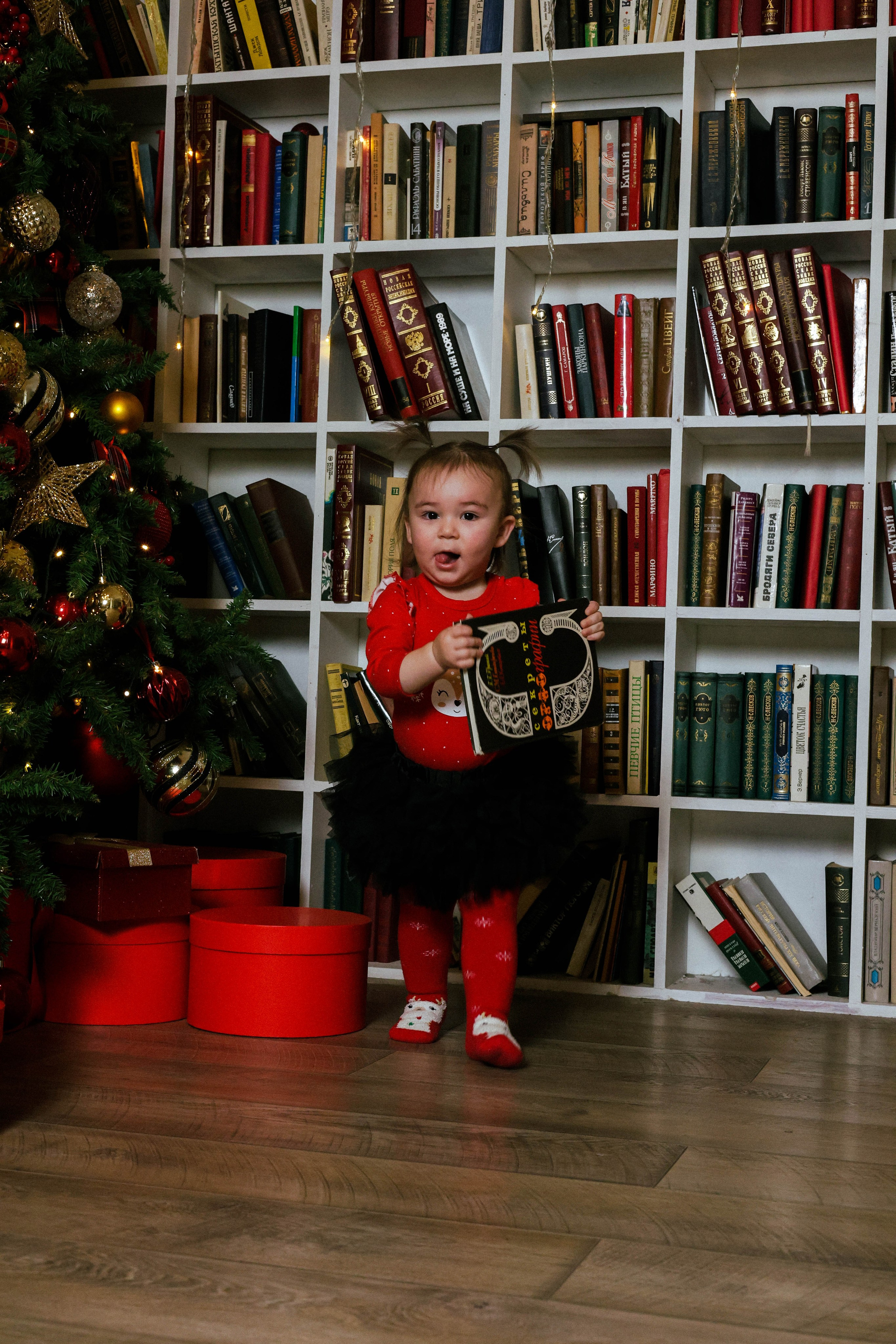 Новогодняя история «Анастасия и ее семья». Фотограф в Москве Анастасия Калинина