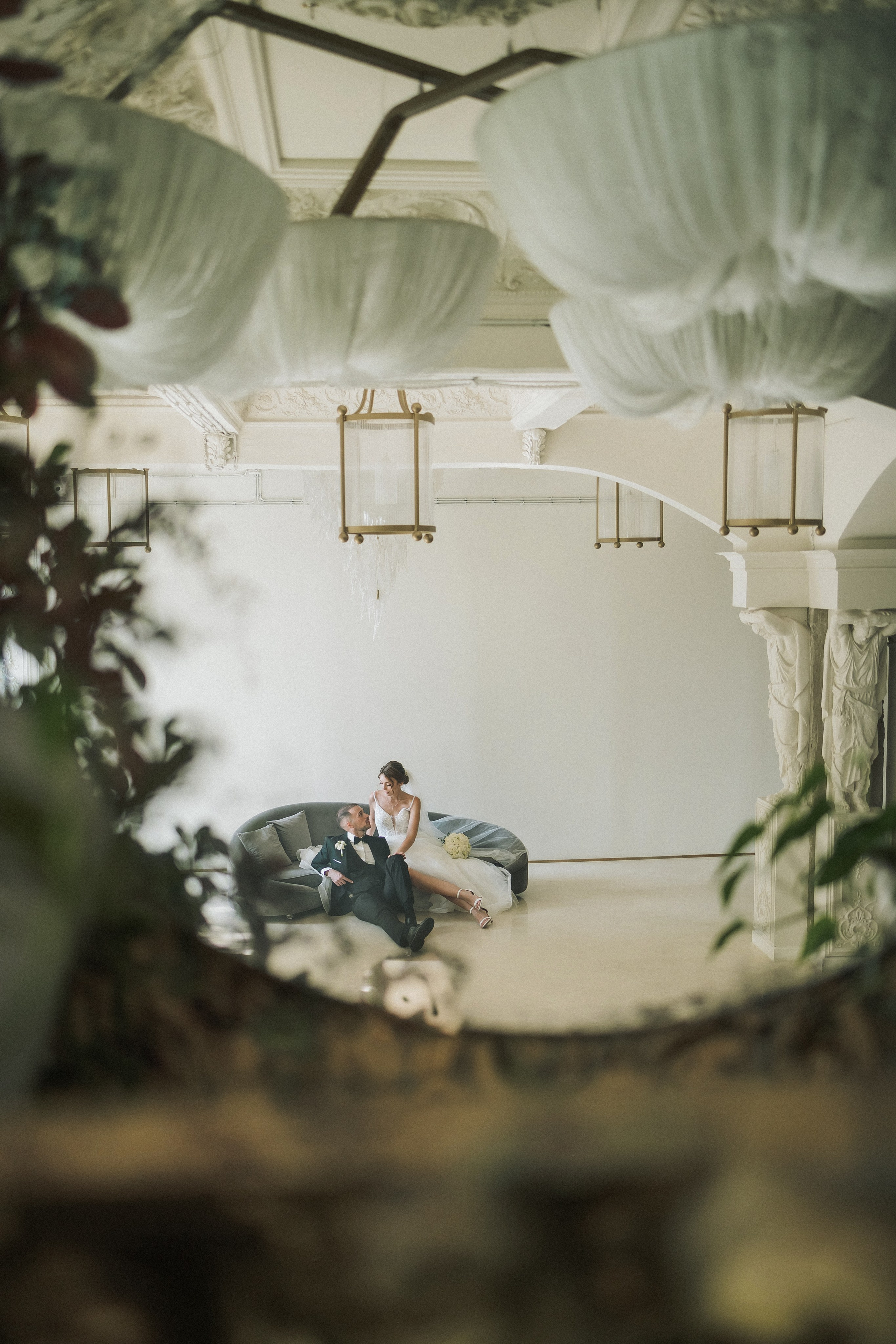 Свадебная прогулка Екатерины и Евгения. Свадебная фотография. Арина Рубах