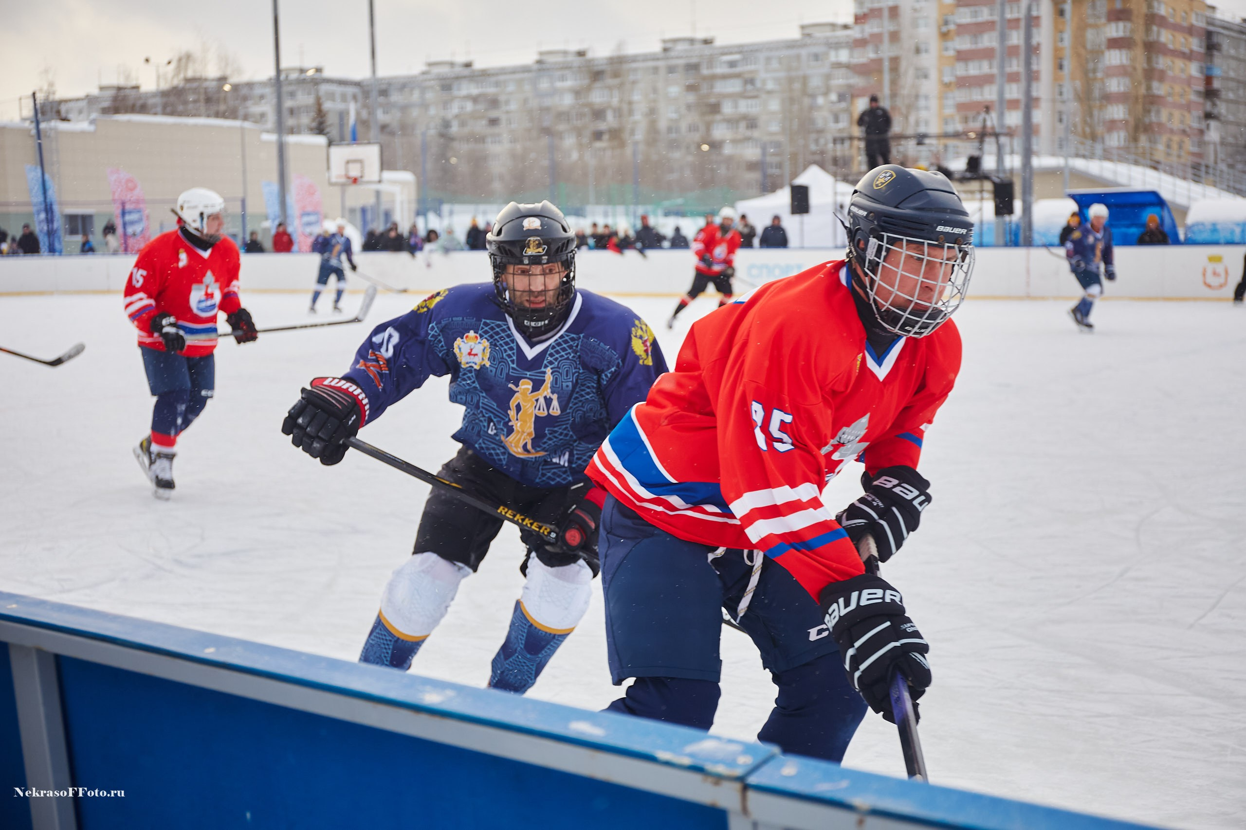 Турнир по хоккею «Русская классика» в рамках Офицерской хоккейной лиги. Спортивный фотограф Некрасов Денис