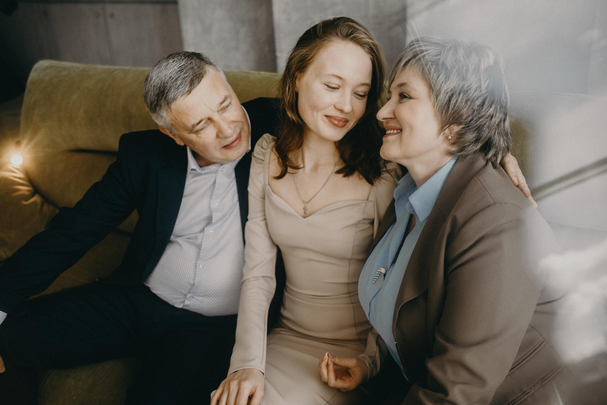 Ольга, Геннадий и Лиза. Портретный и семейный фотограф в Саратове Елена Шустова