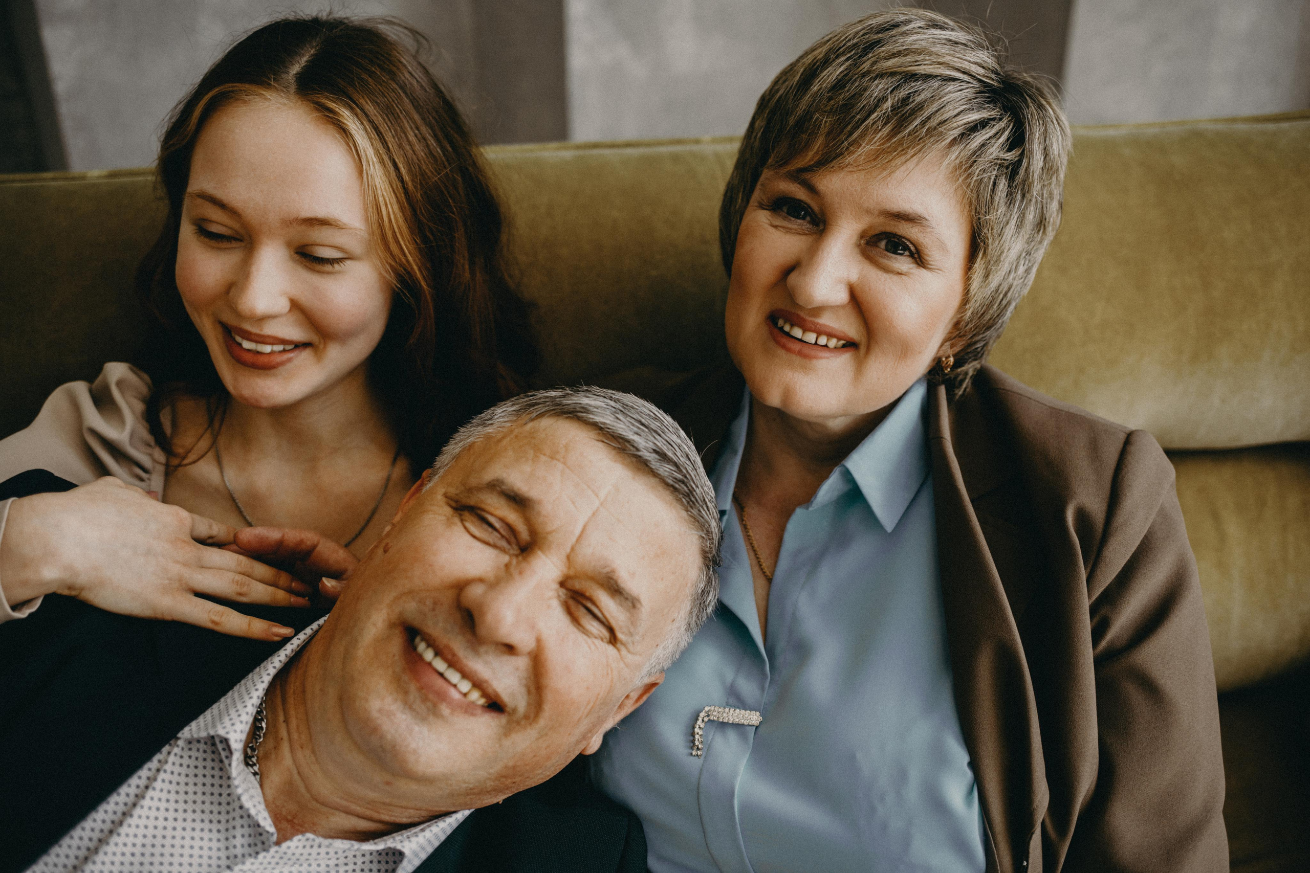 Ольга, Геннадий и Лиза. Портретный и семейный фотограф в Саратове Елена Шустова