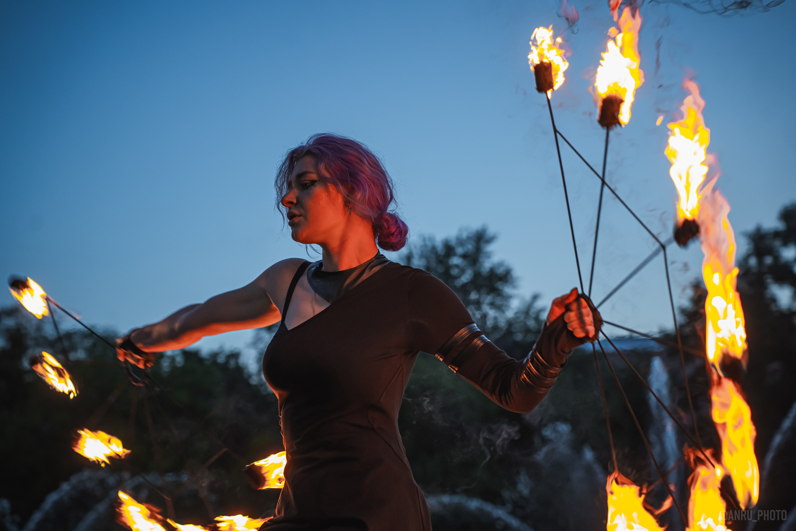 «FIRE FAMILY» Фаершоу. Репортажный фотограф Анастасия Рубцова