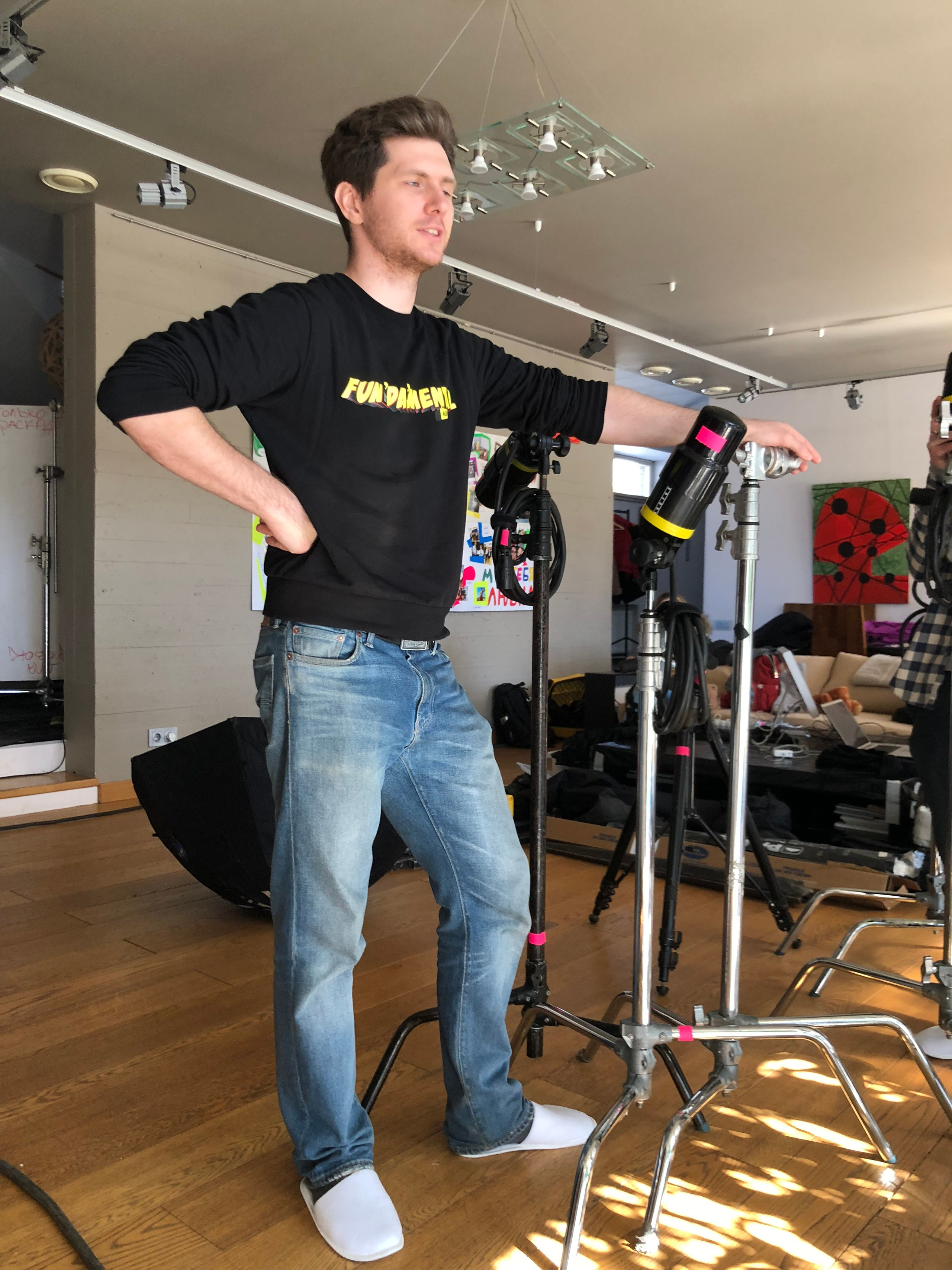 Фотографии со съемок. Главная