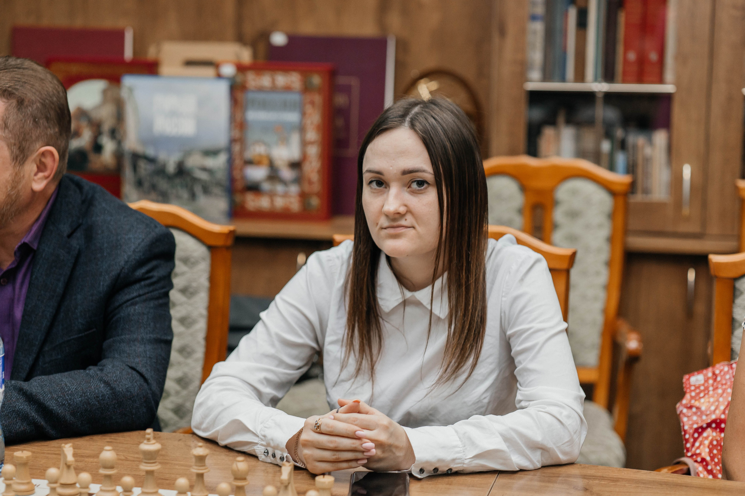 Награждение шахматной федерации