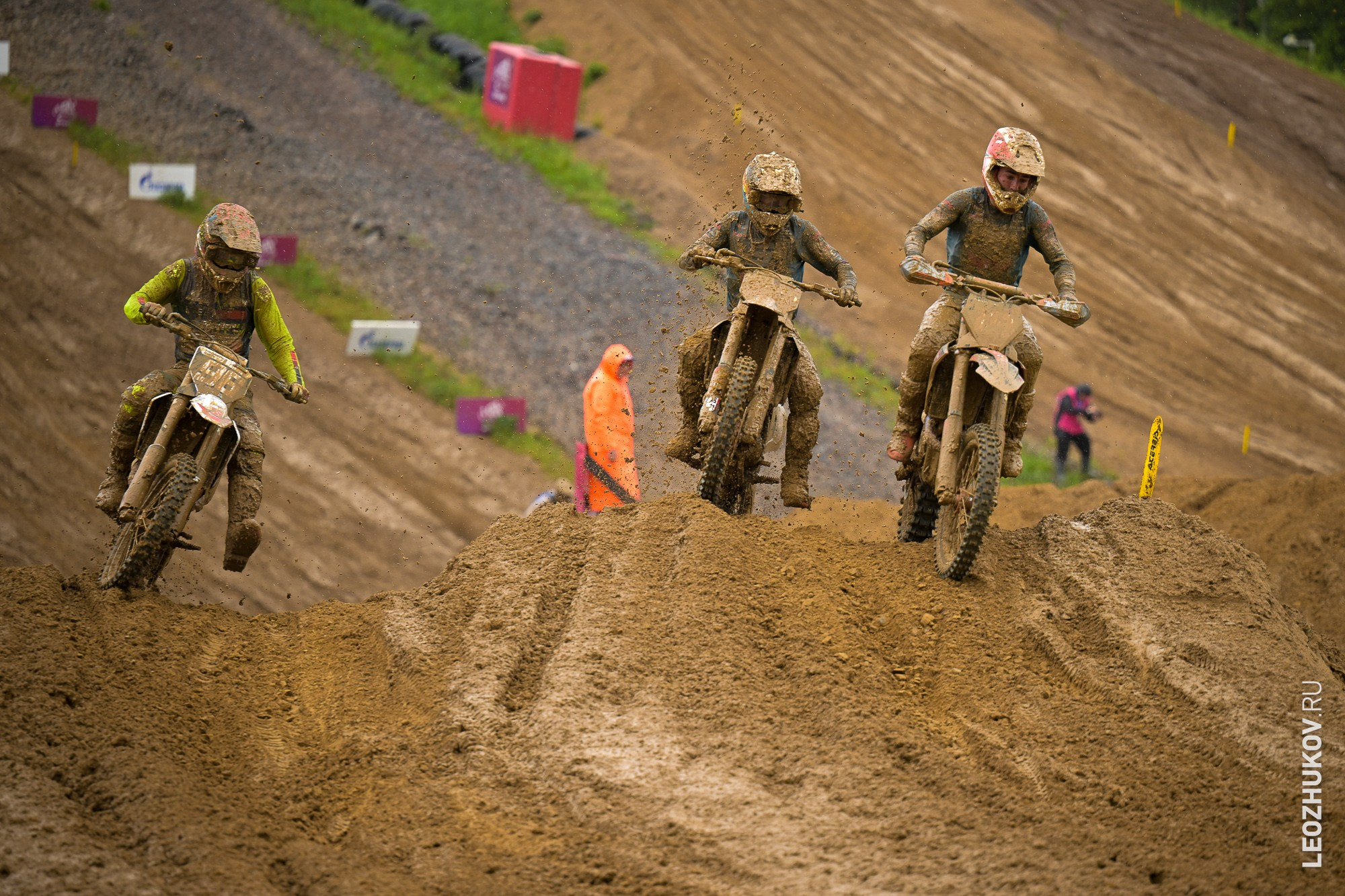 1 round of ММТ RGP russian motocross championships. Sports photographer Leonid Zhukov