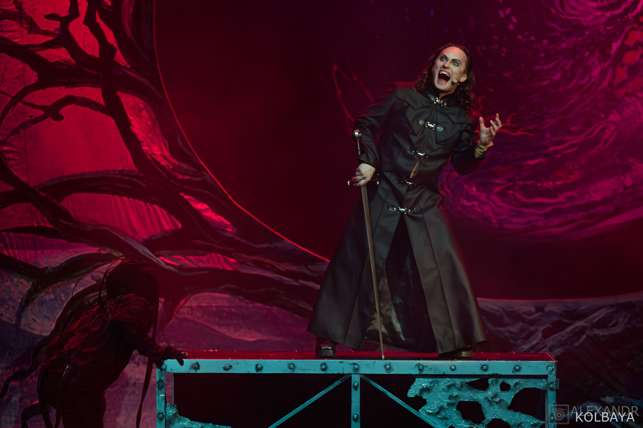Мюзикл Дракула. Концертный и театральный репортажный фотограф в Москве Александр Колбая