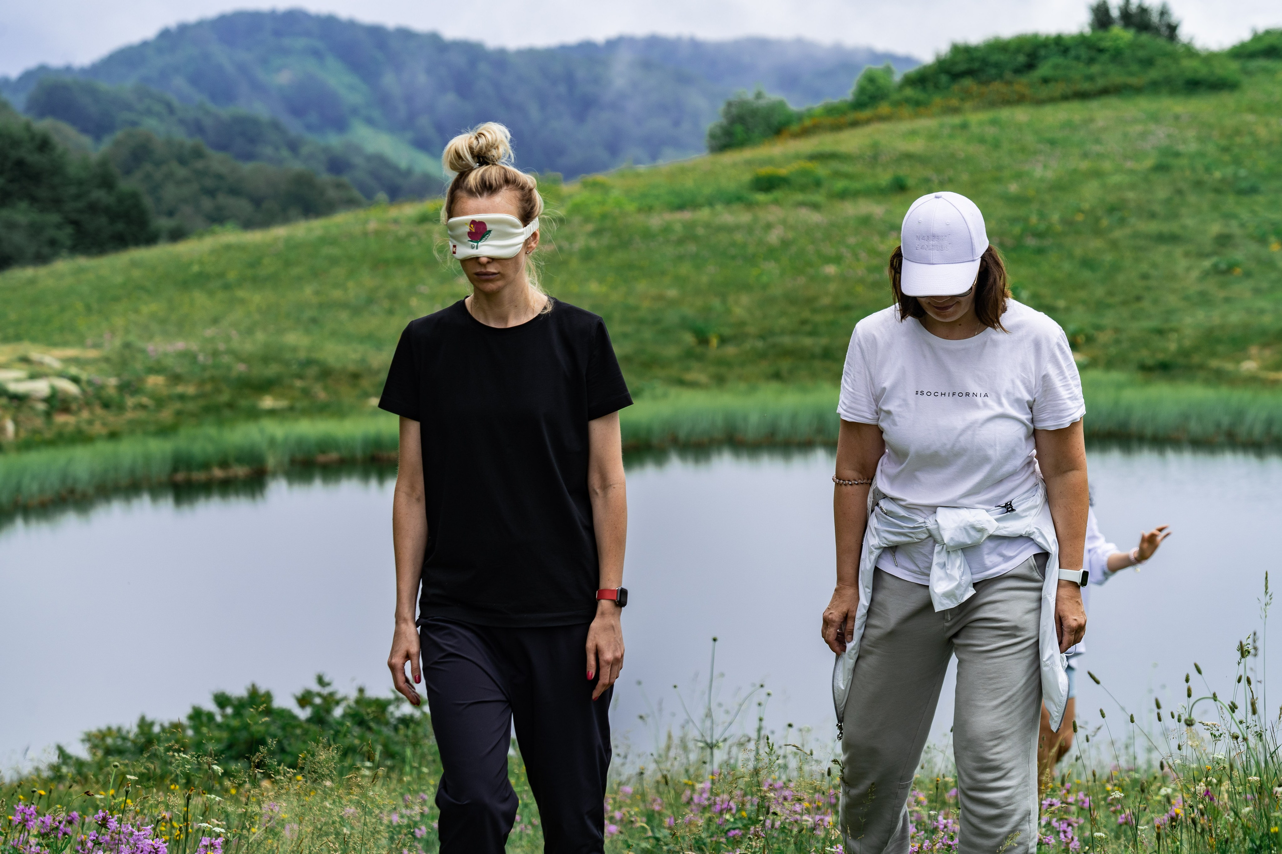Психологический тренинг на озере Зеркальное. Репортажный фотограф в Красной Поляне и Сочи Павлюченко Екатерина