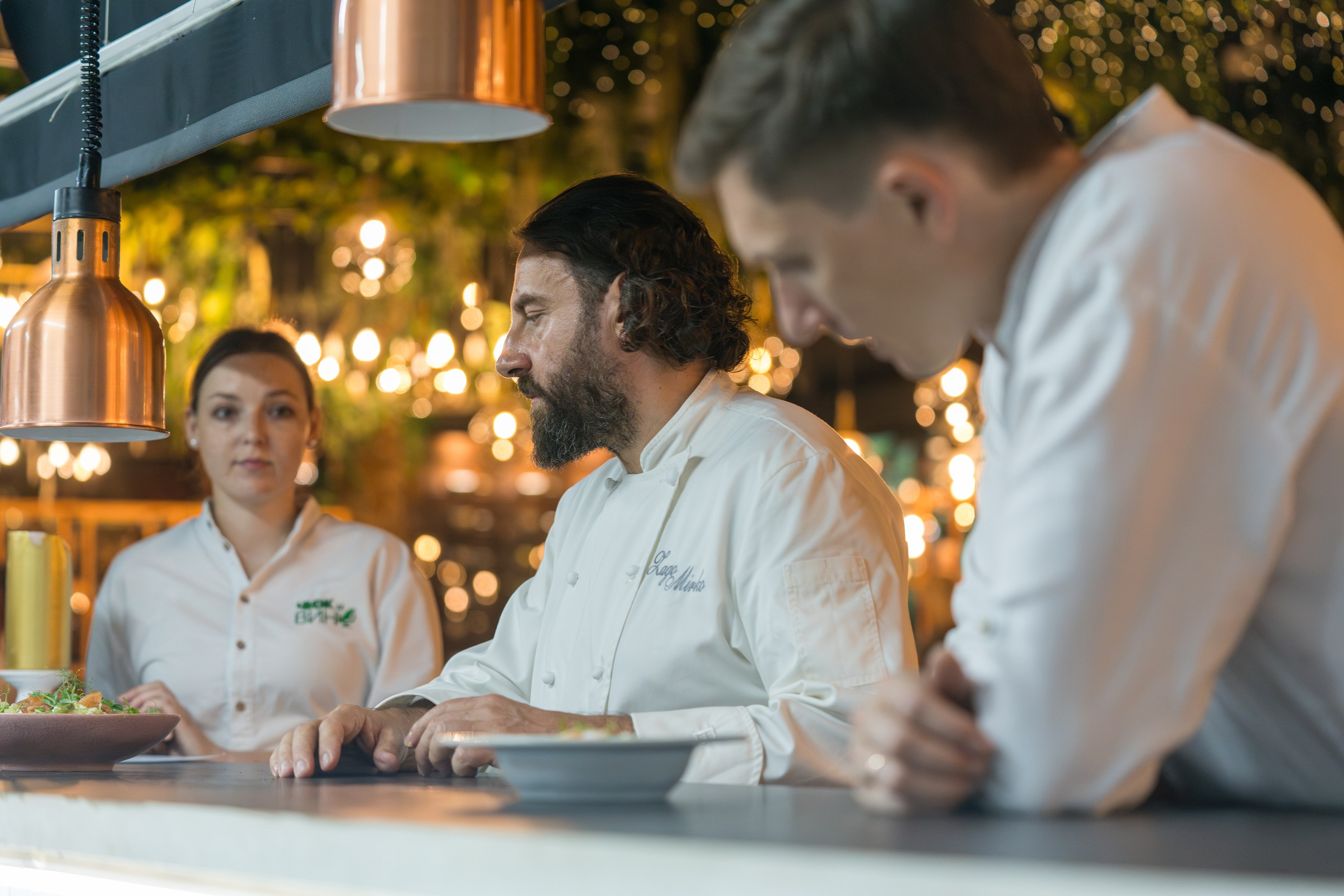 Гастрономический ужин «Лесная Италия» с Мирко Дзаго в ресторане RiverSide. Репортажный фотограф в Красной Поляне и Сочи Павлюченко Екатерина