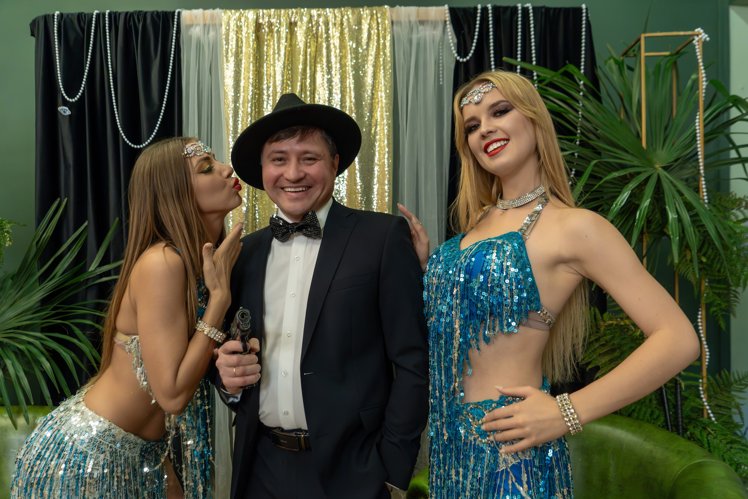 Новый год в стиле Great Gatsby. Репортажный фотограф в Красной Поляне и Сочи Павлюченко Екатерина