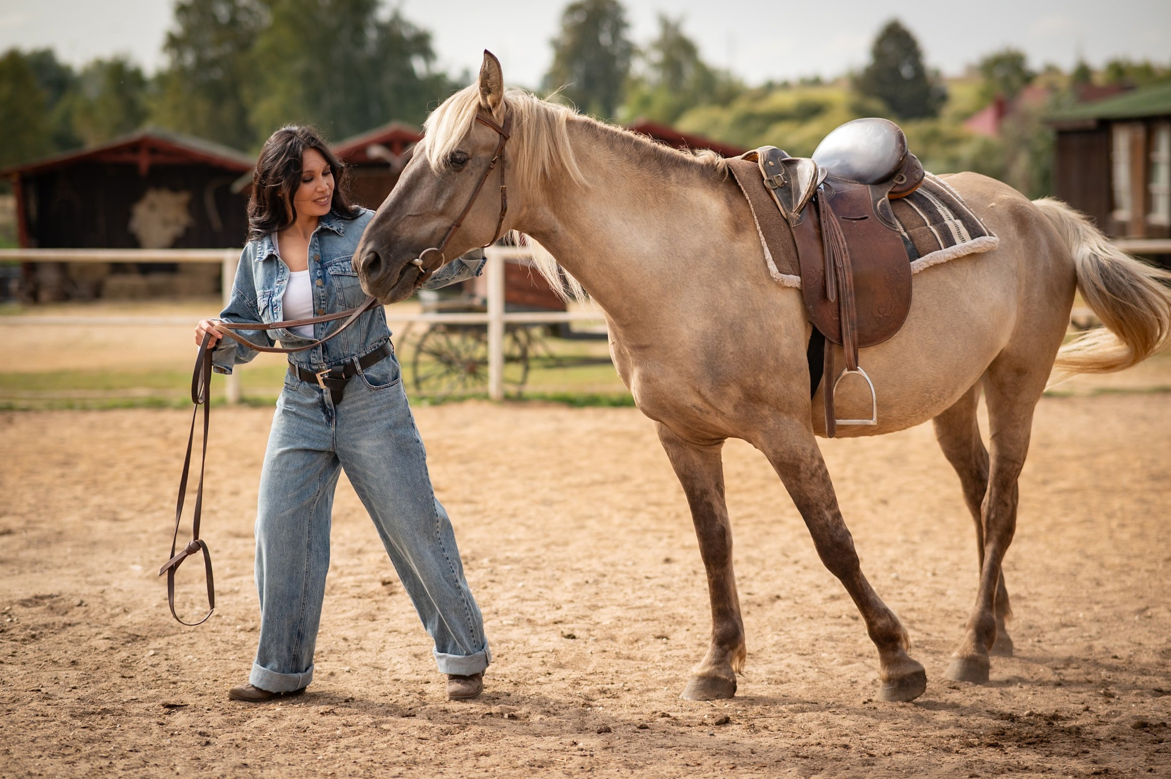 Светлана на ранчо «Аванпост»