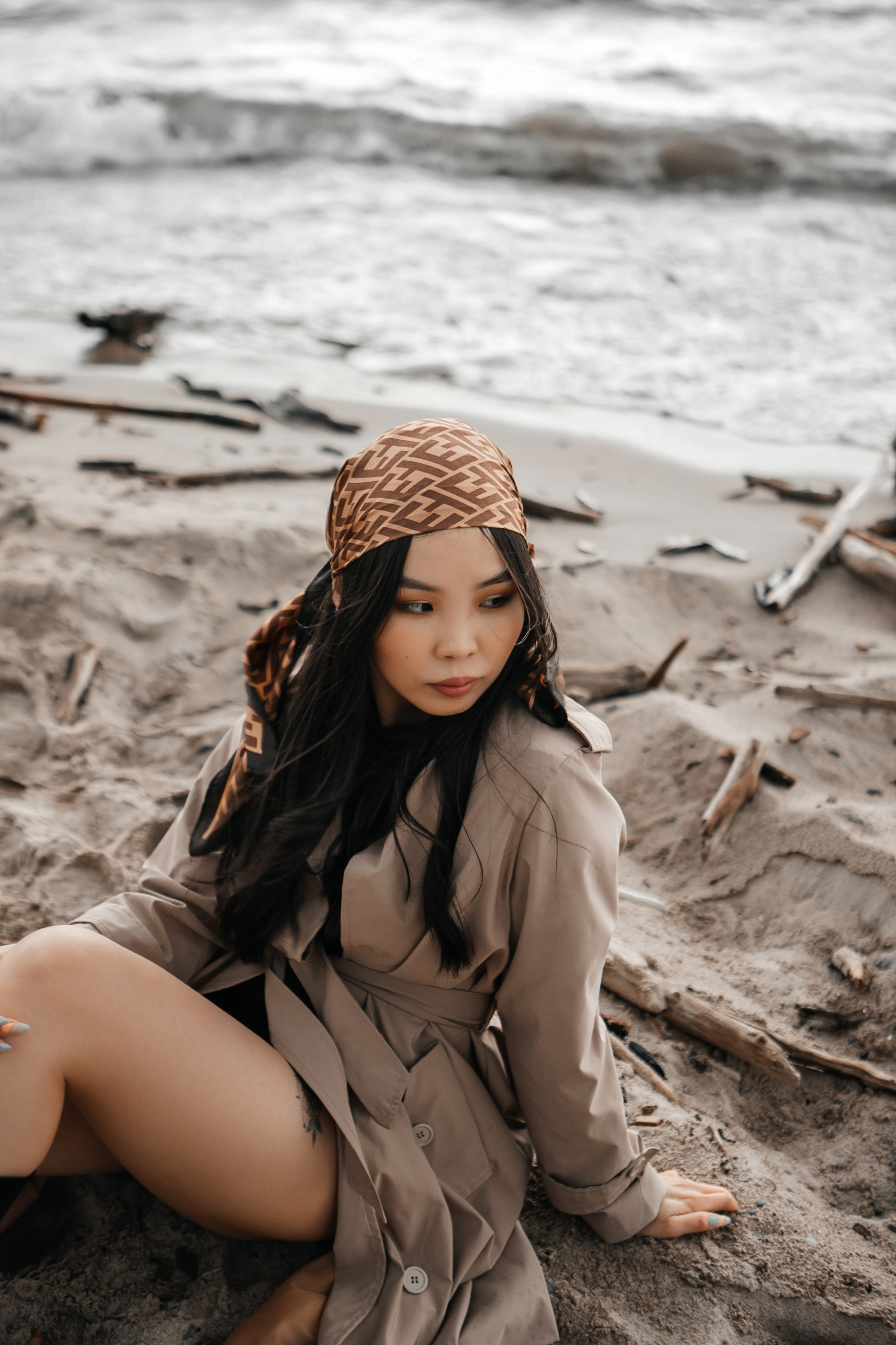 Оксана Обское море. Фотограф Санкт-Петербург Раднаева Юлия