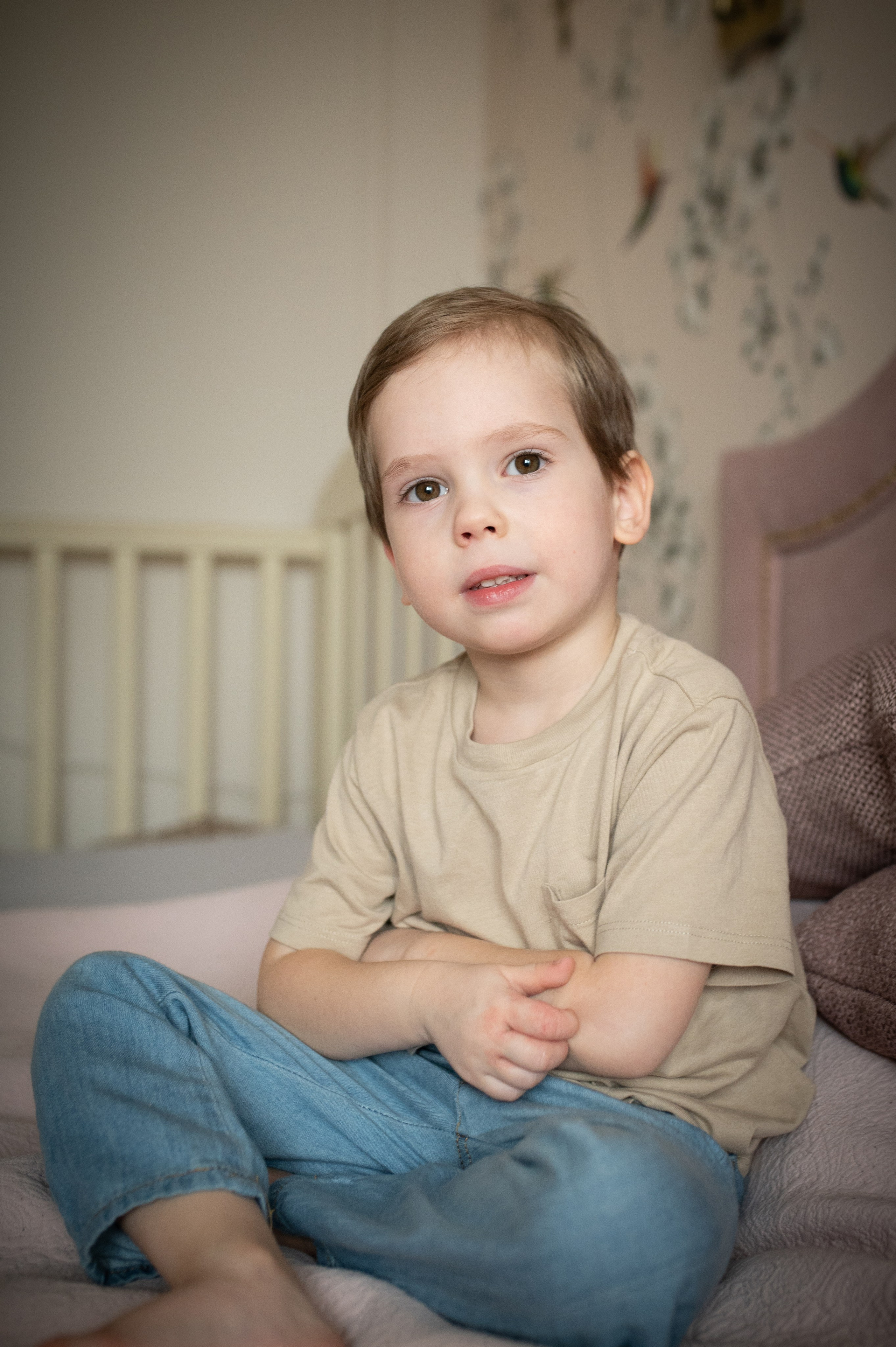 Домашняя съемка с детьми. Семейный фотограф в Москве Ольга Барсукова