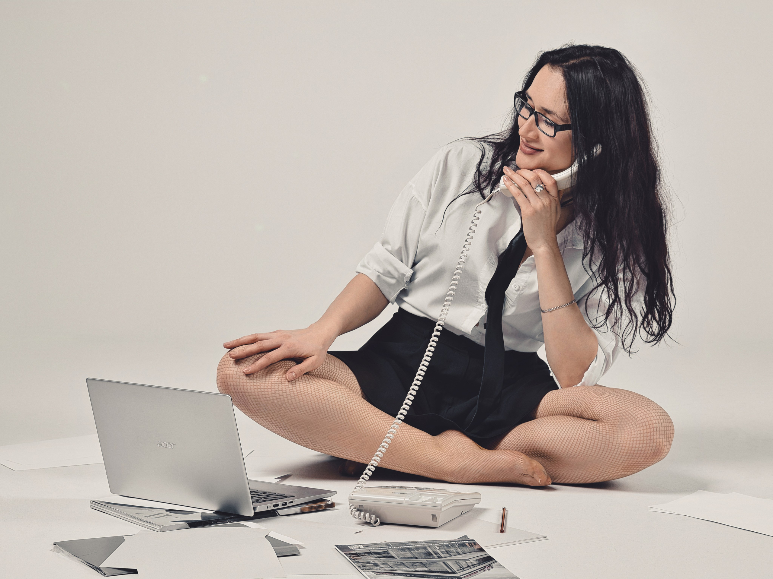 Секретарша. Фотограф Денис Кривопусков