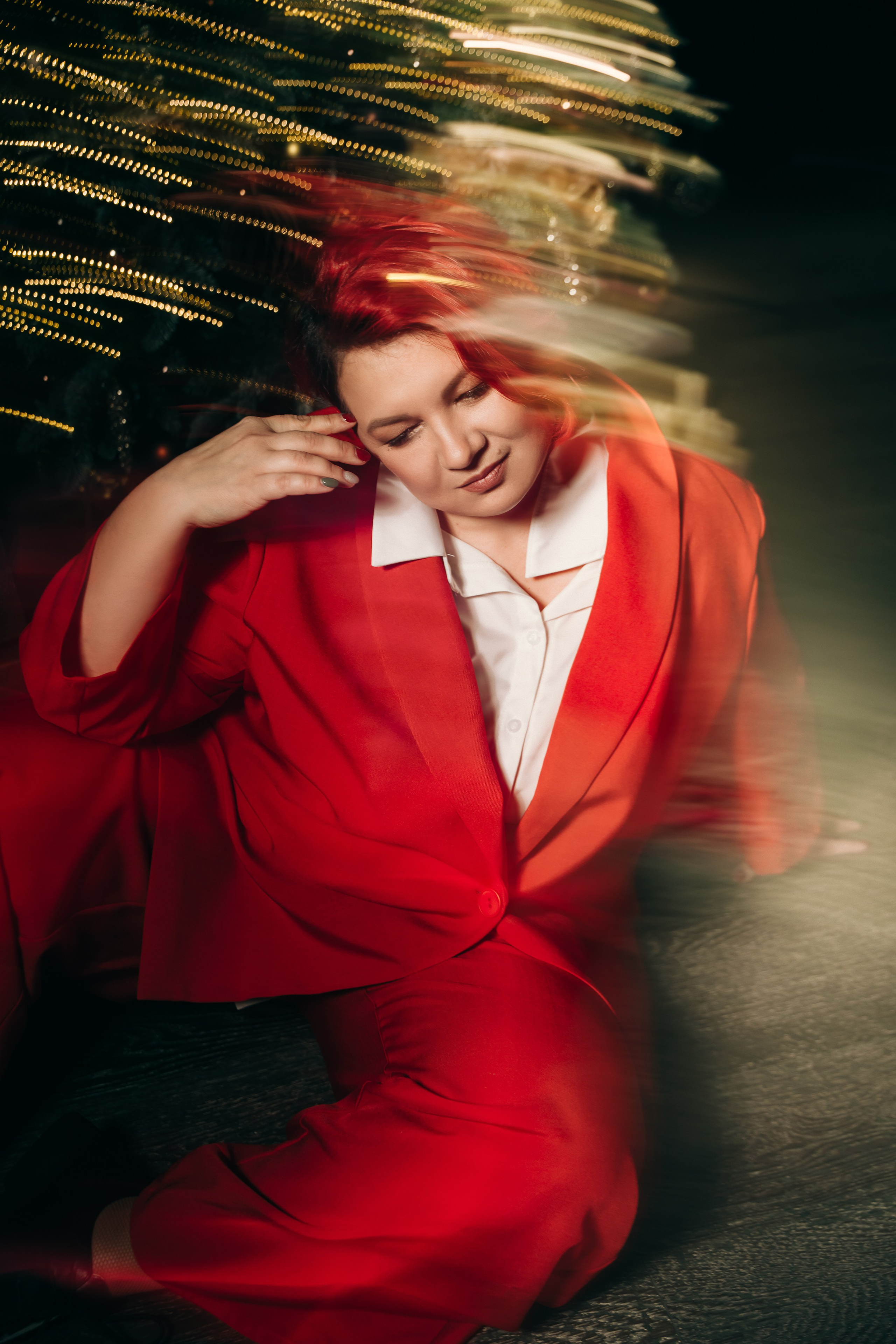 Юля. Альтернативный взгляд на Новый год. Портретный фотограф в Санкт-Петербурге Дмитриева Наталия