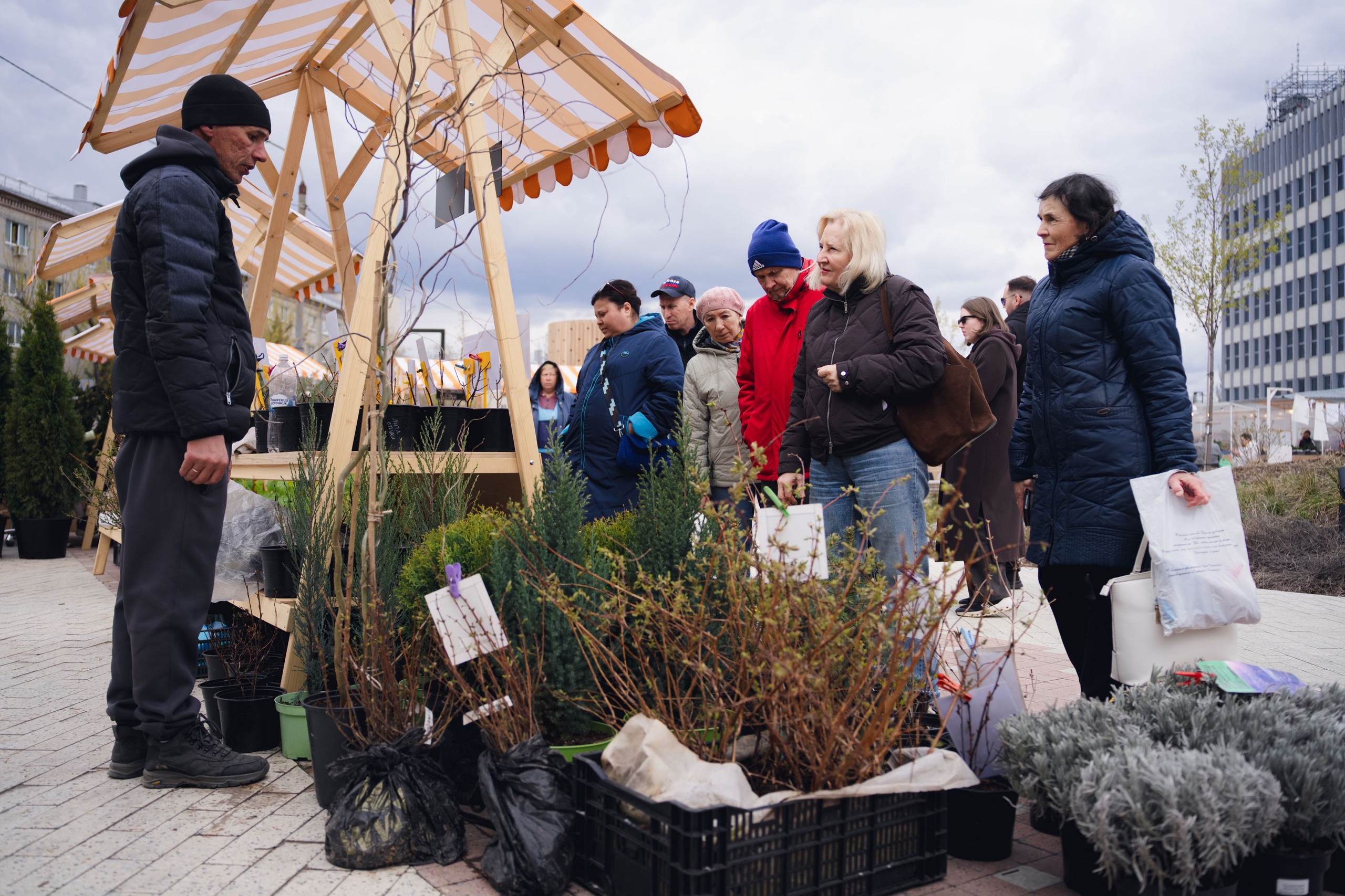 Дача в городе // Московский рынок. Репортажный фотограф в Казани Виктория Трунова