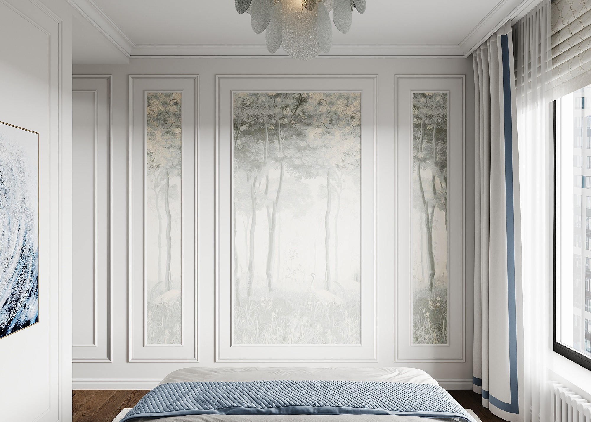 RESIDENCE WEST GARDEN, MOSCA. Irina Balykina — Interior 3D Visualisation